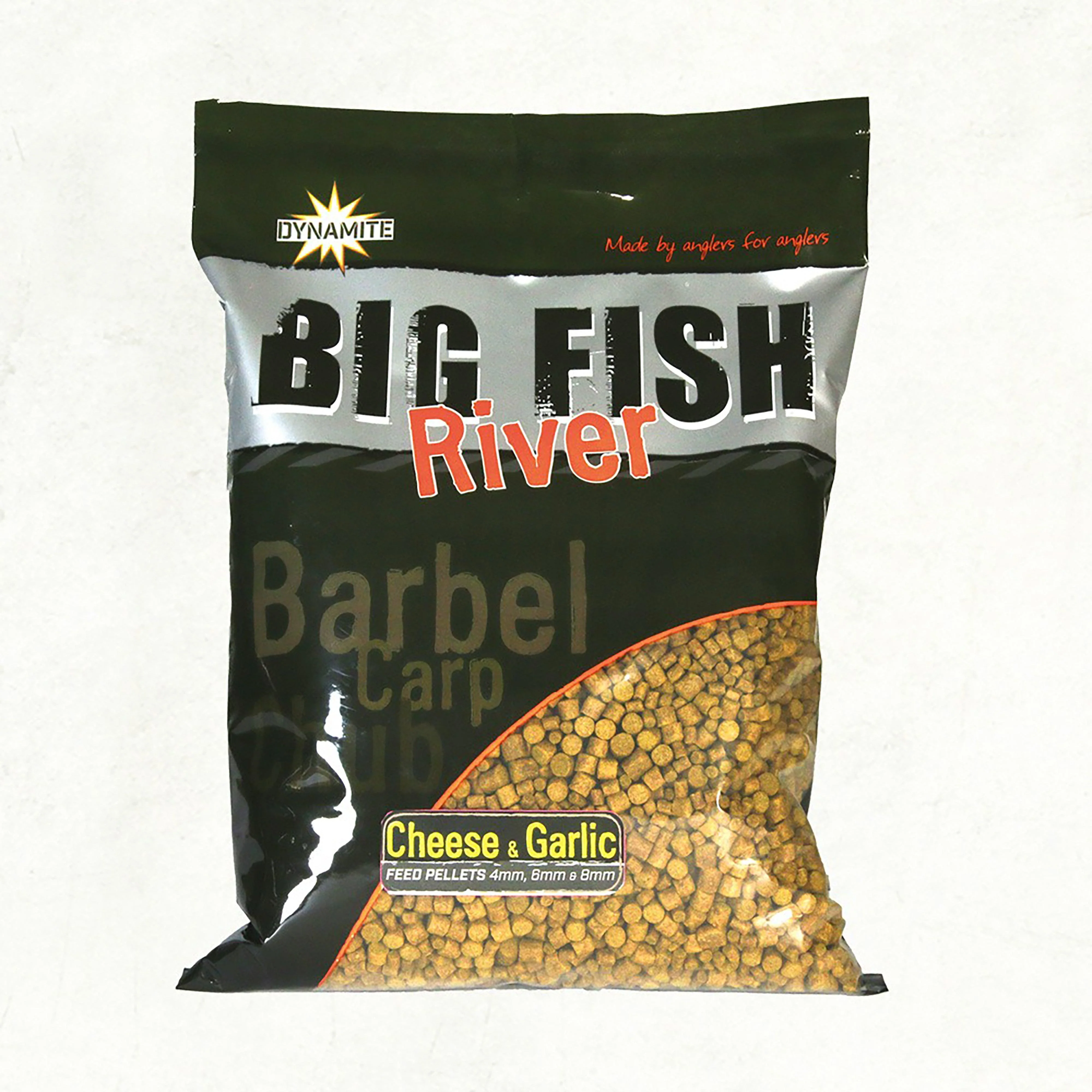 Big Fish River Pellets in Cheese and Garlic (4, 6 and 8mm) - Image 4