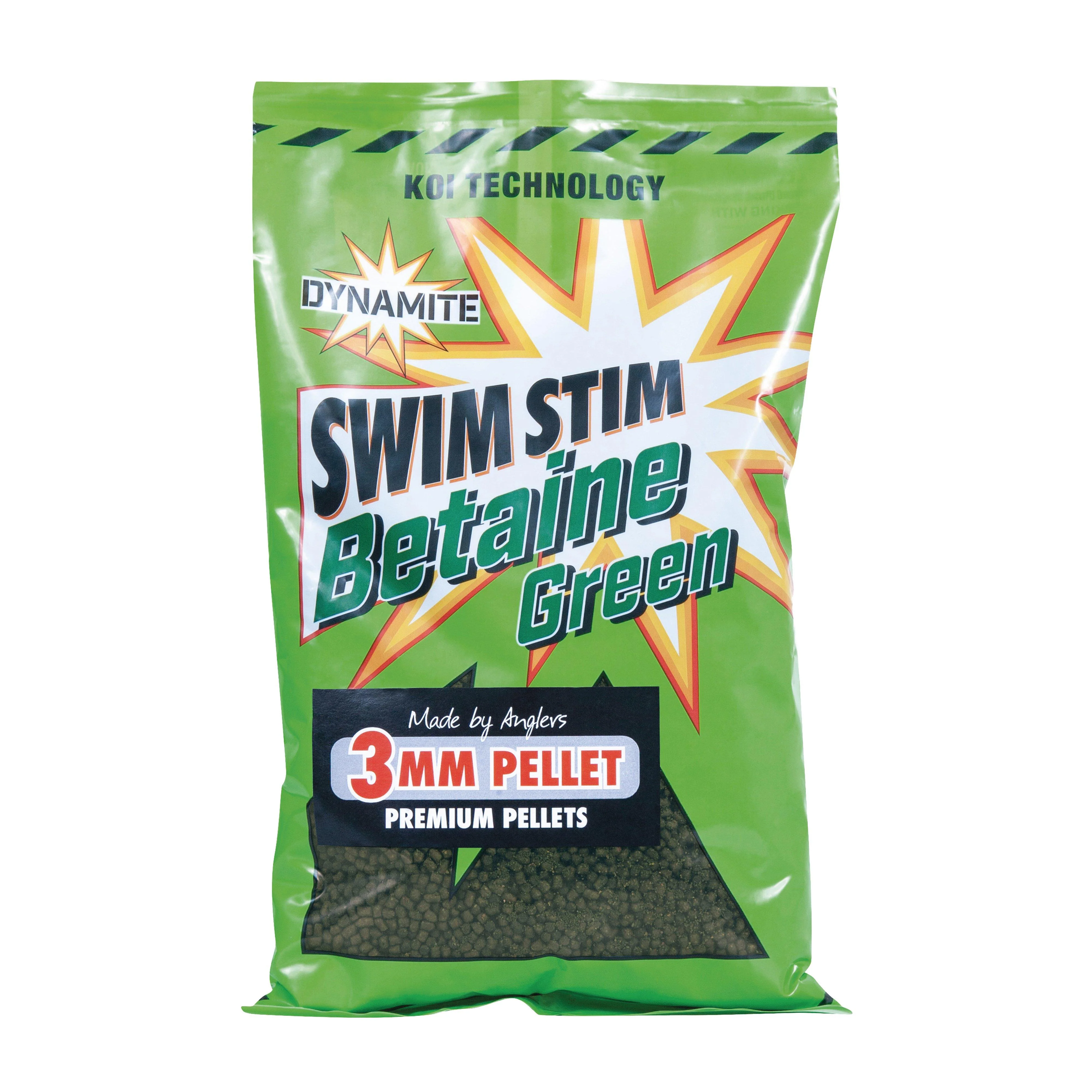 Swim Stim Betaine Green Sinking Carp Pellets, 3mm - Image 2