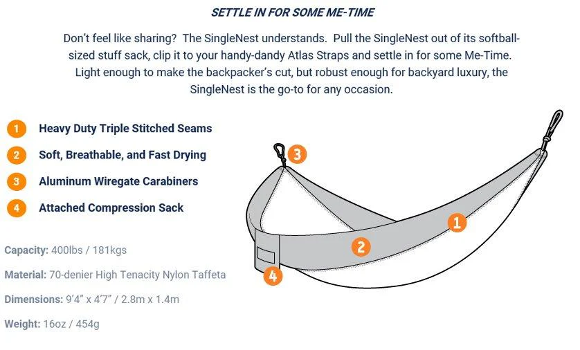 Single Nest Hammock - Image 2