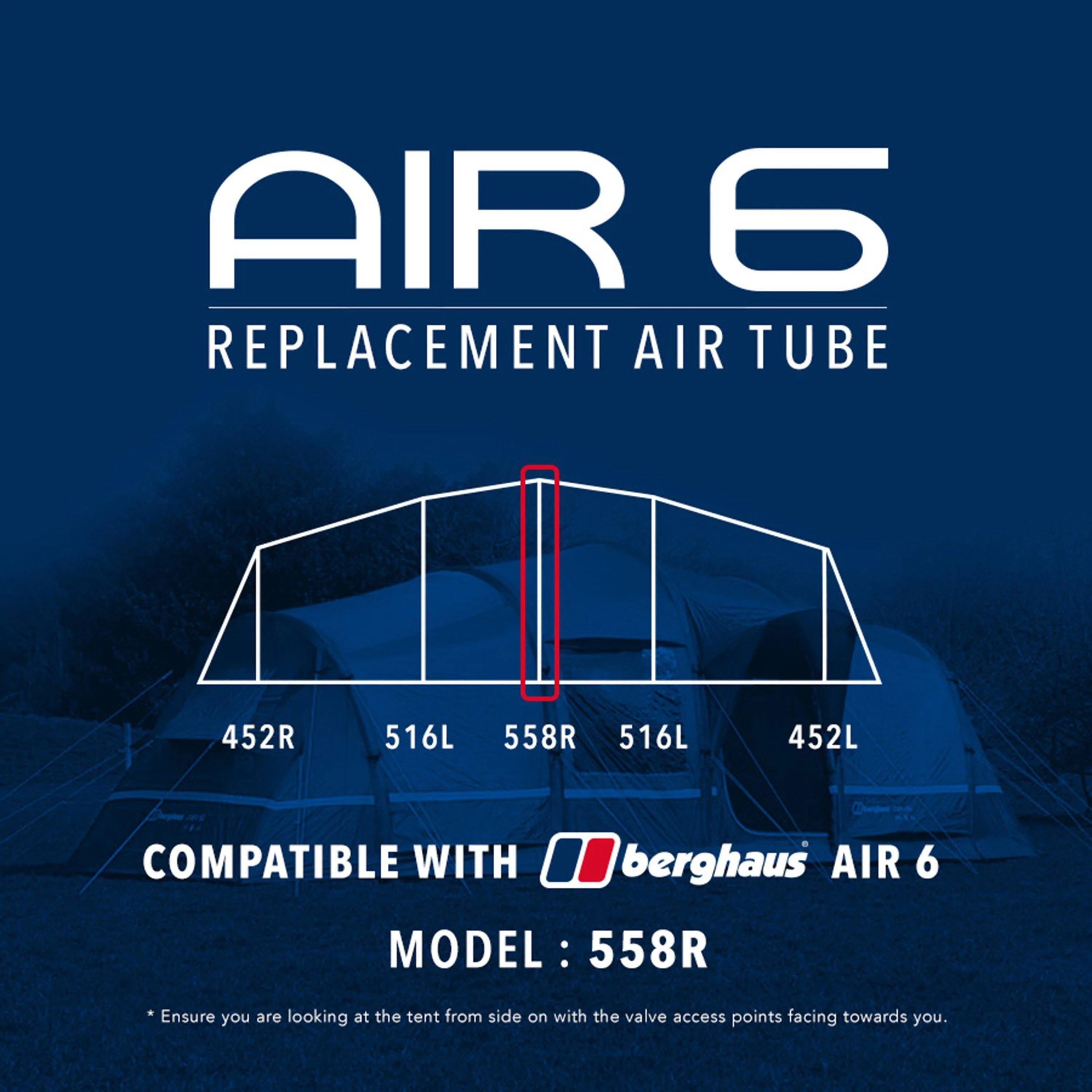 Air 6 Replacement Air Tube - 558R - Image 3