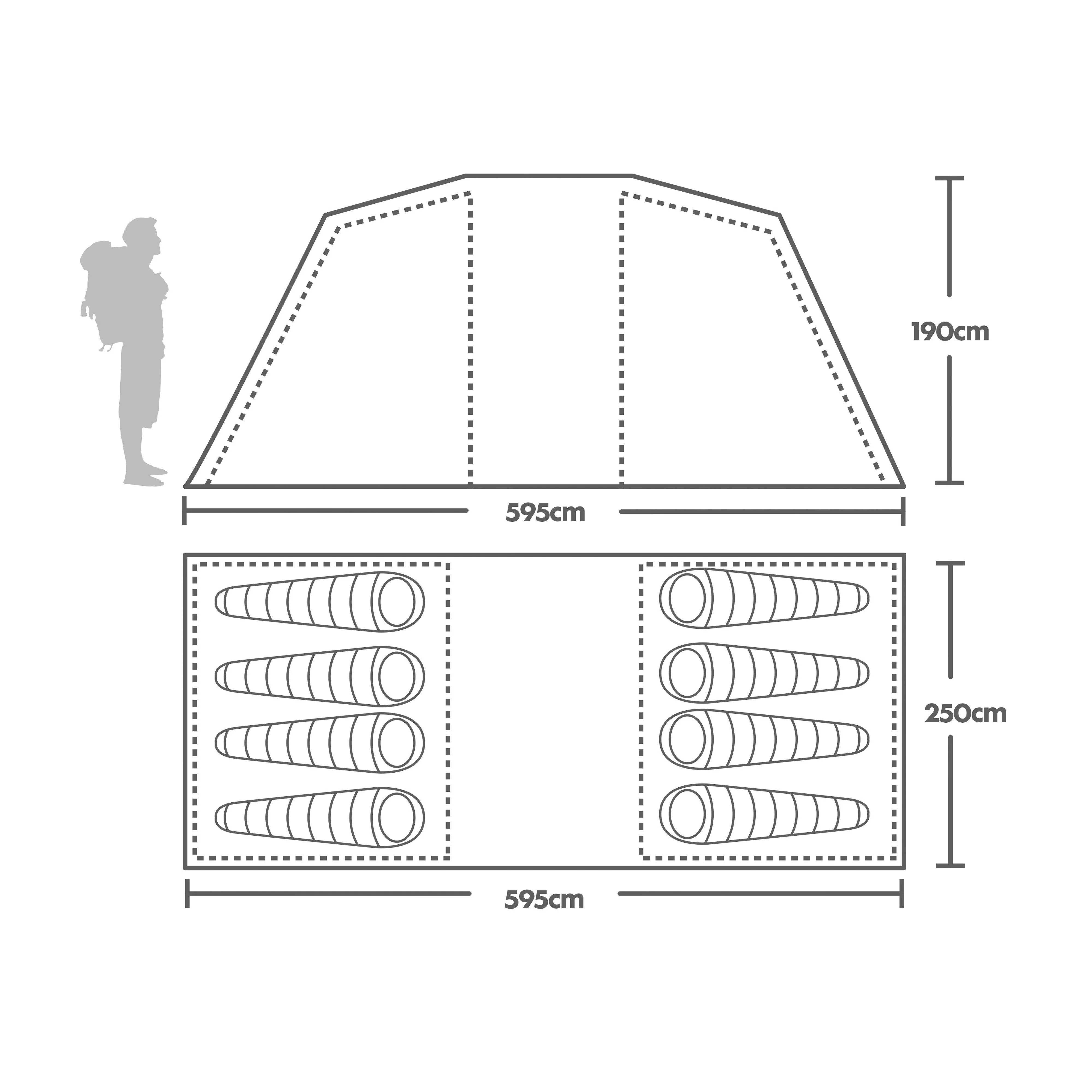 Genus 800 Air Tent - Image 2
