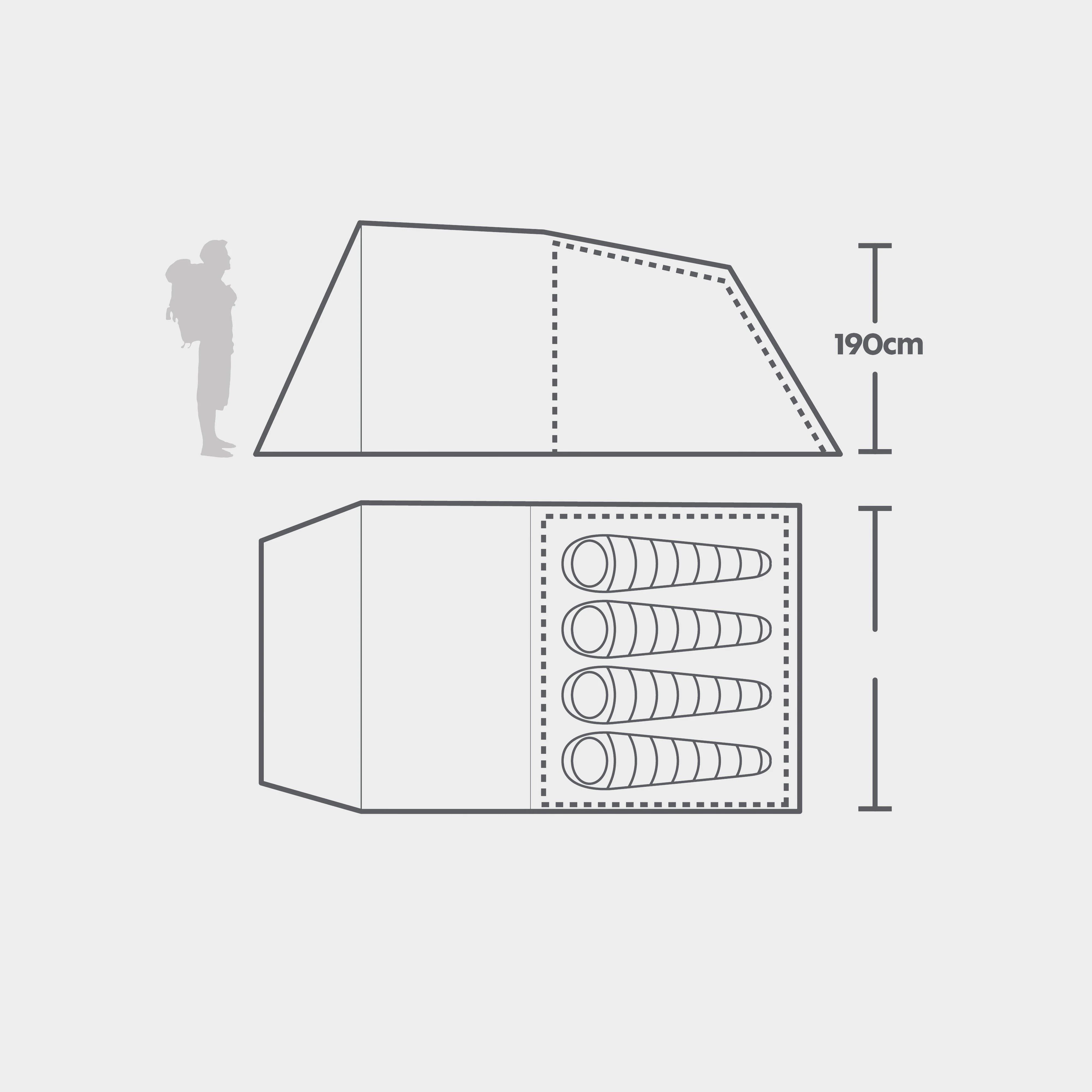Sendero 4 Family Tent - Image 16