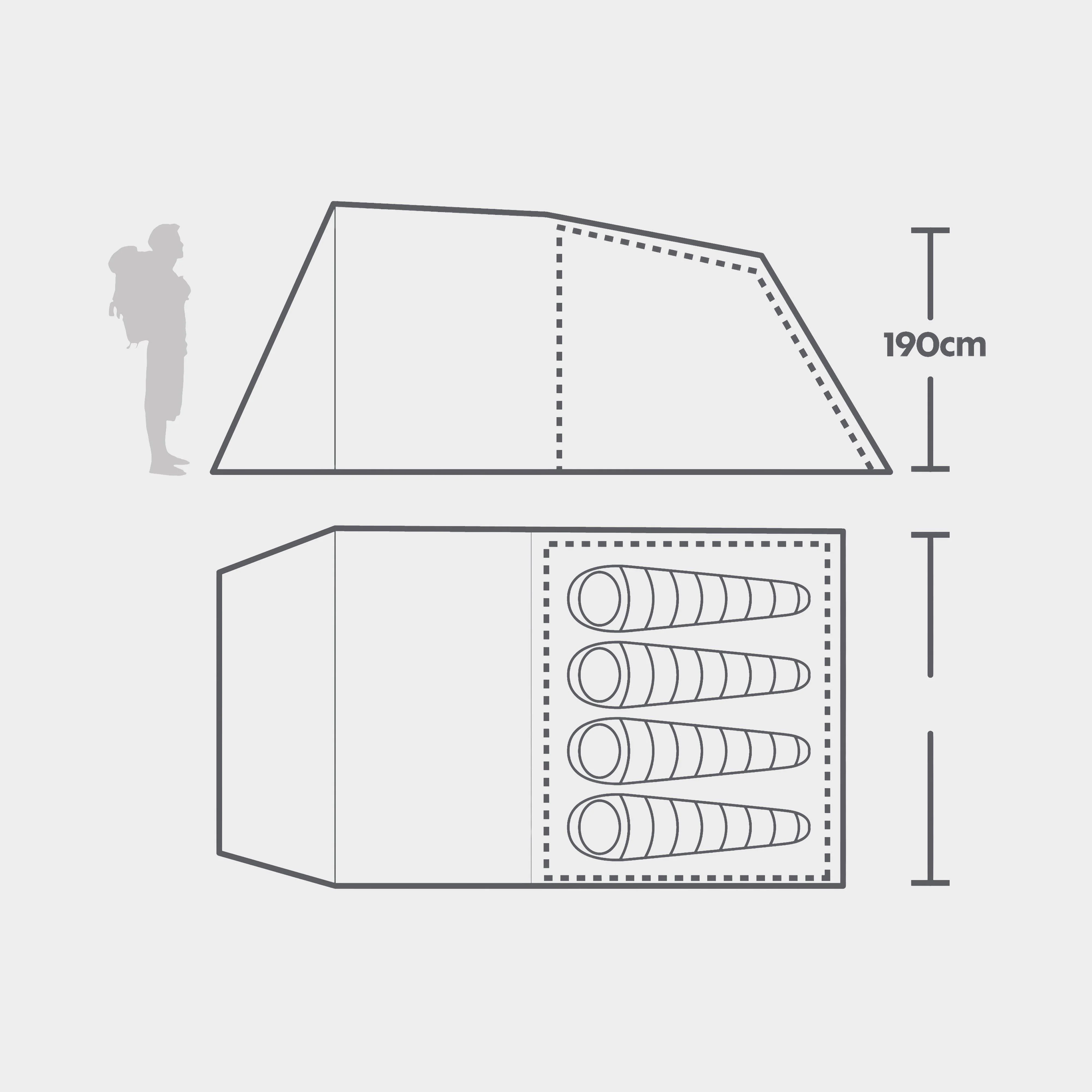 Sendero 4 Family Tent - Image 12