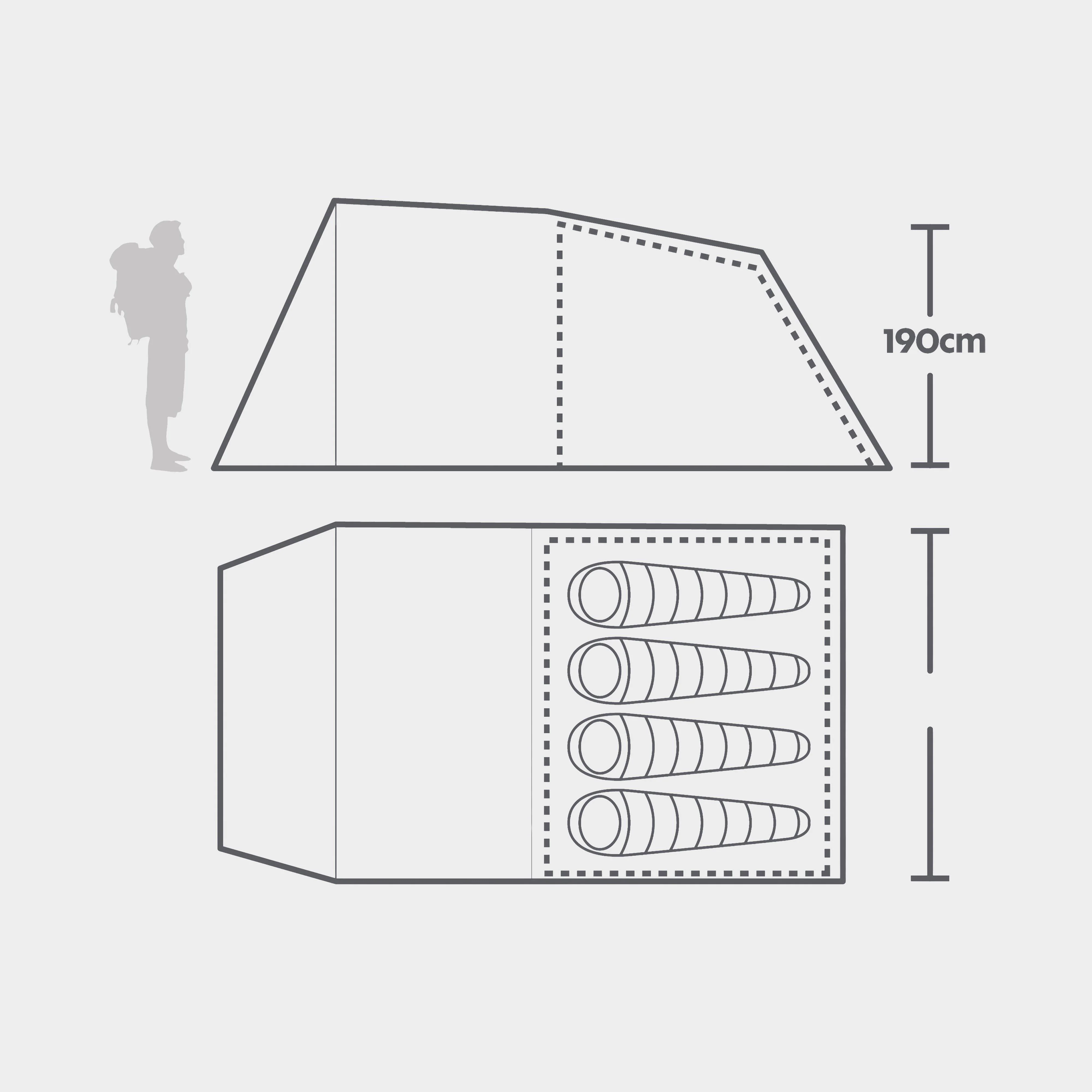 Sendero 4 Family Tent - Image 13