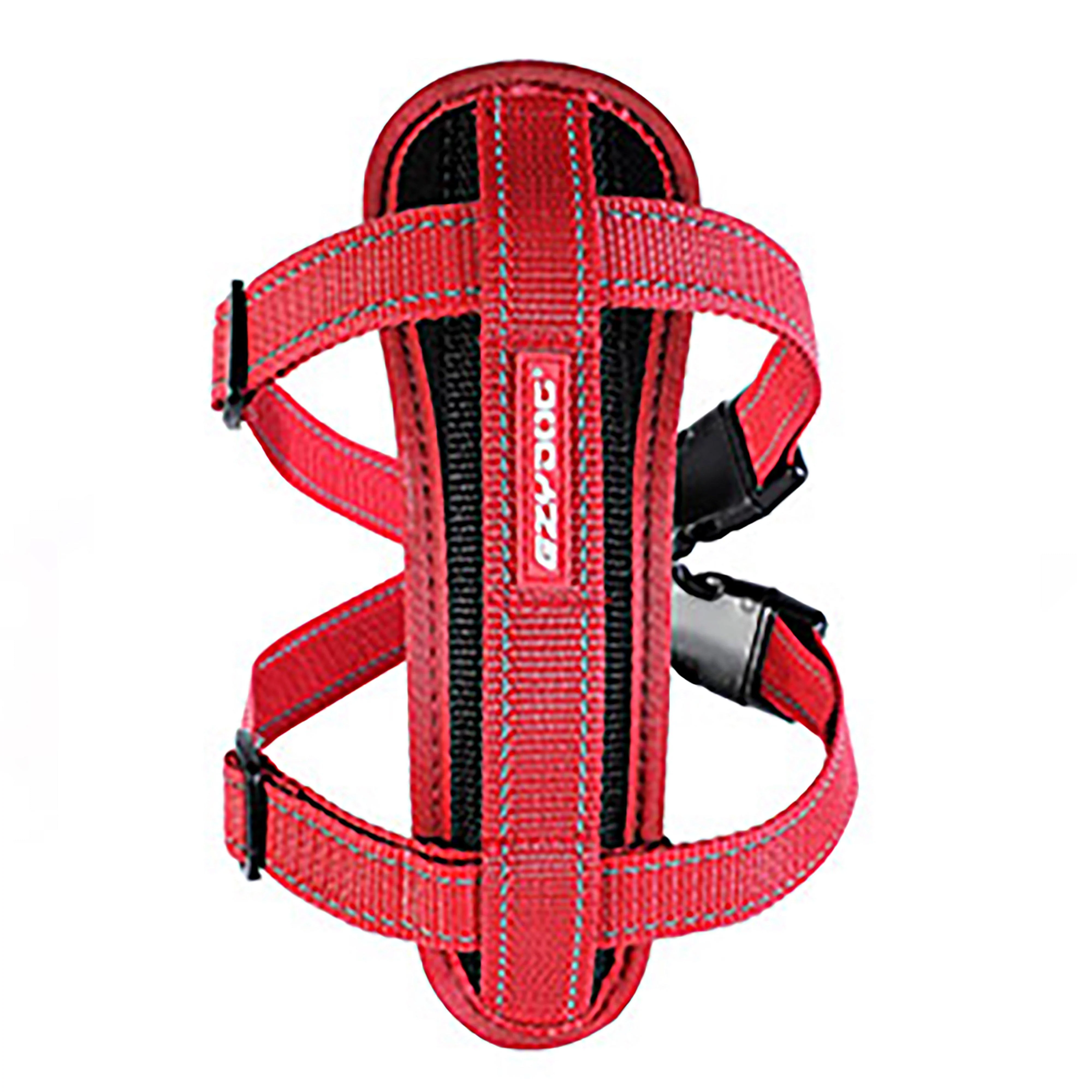 Chest Plate Dog Harness Red Small - Image 3