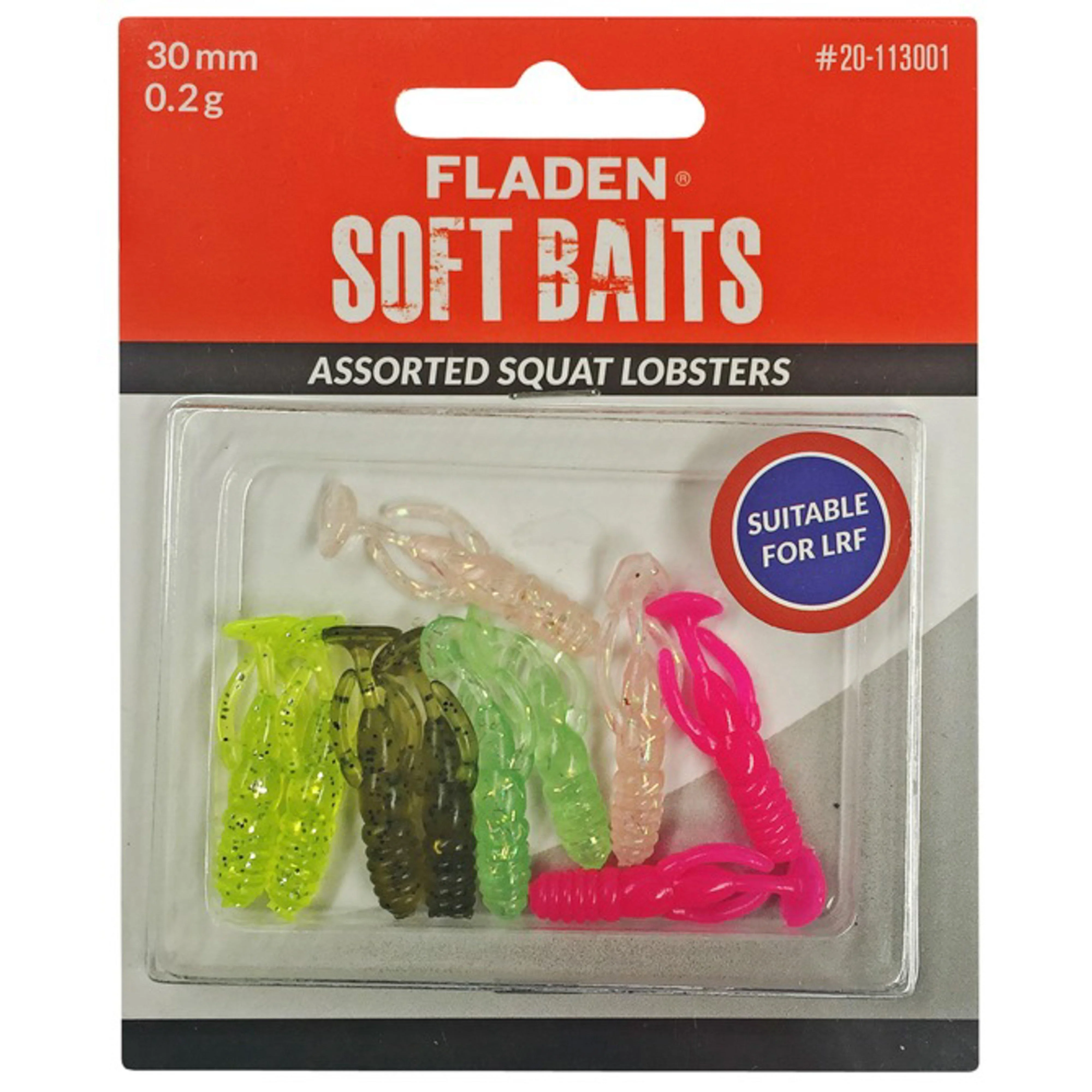 Fladen Soft Baits Assorted Squat Lobsters 3cm 0 2g 10pk - Image 2