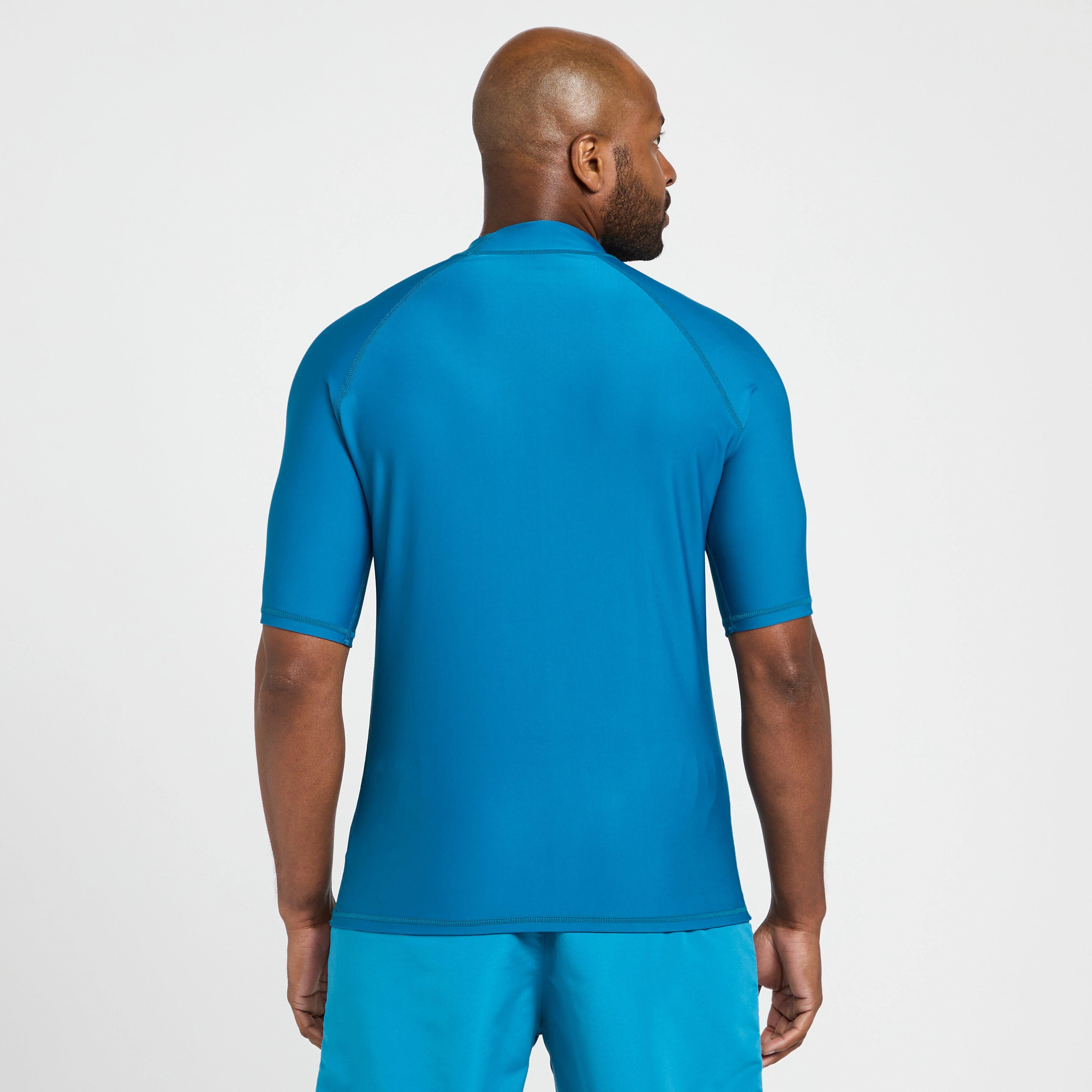 Mens Short Sleeve Rash Vest - Image 2