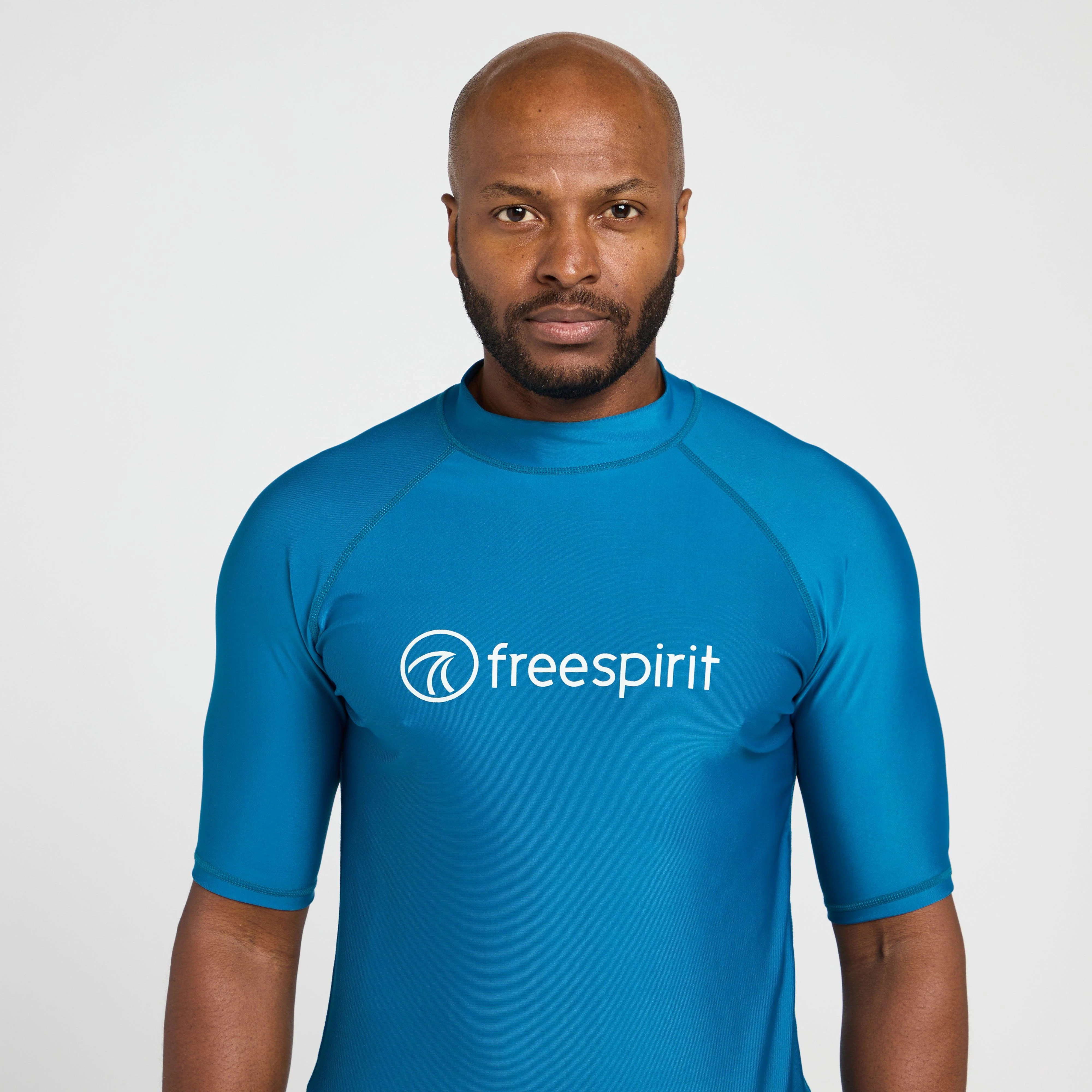 Mens Short Sleeve Rash Vest - Image 4
