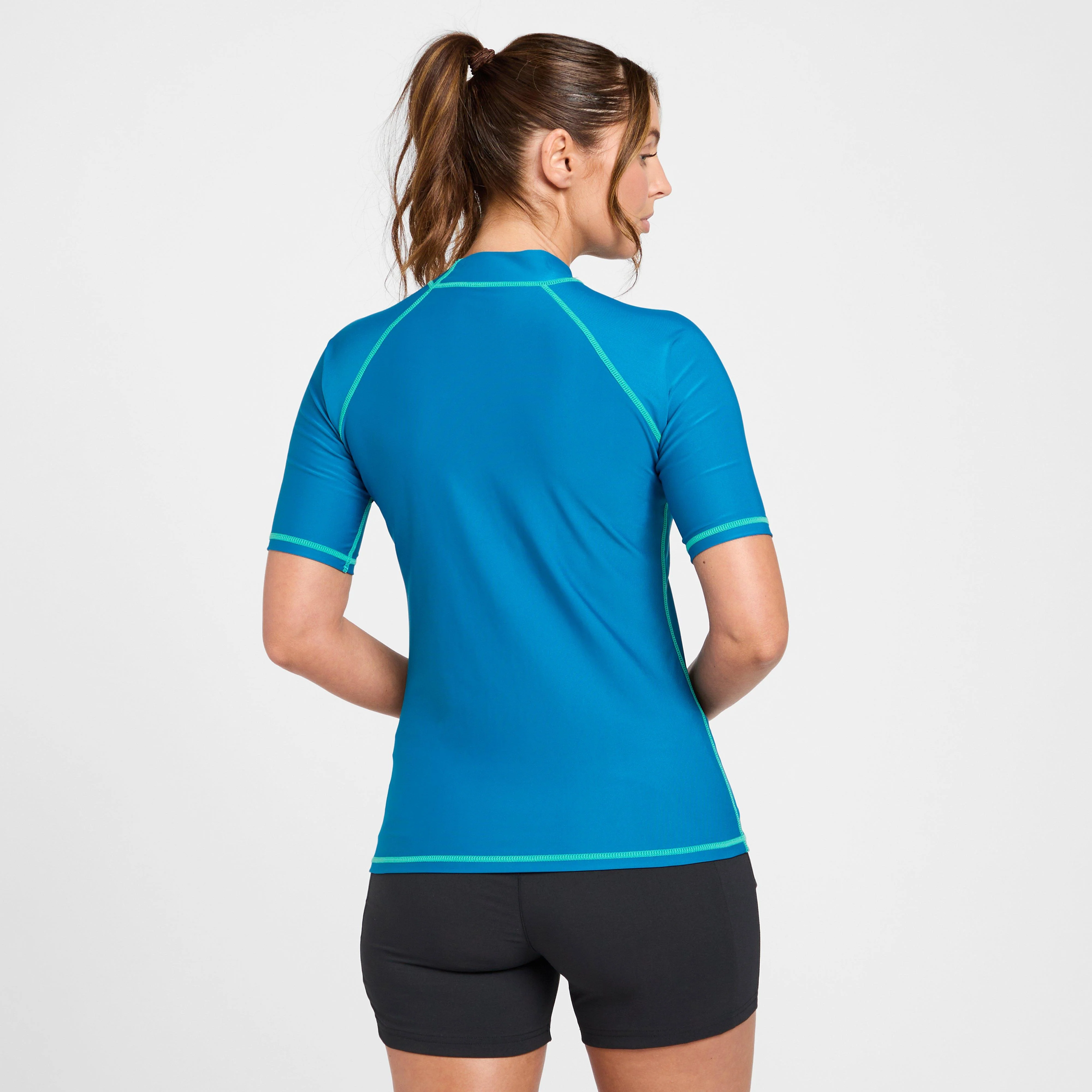 Women’s Short Sleeve Rash Vest - Image 2