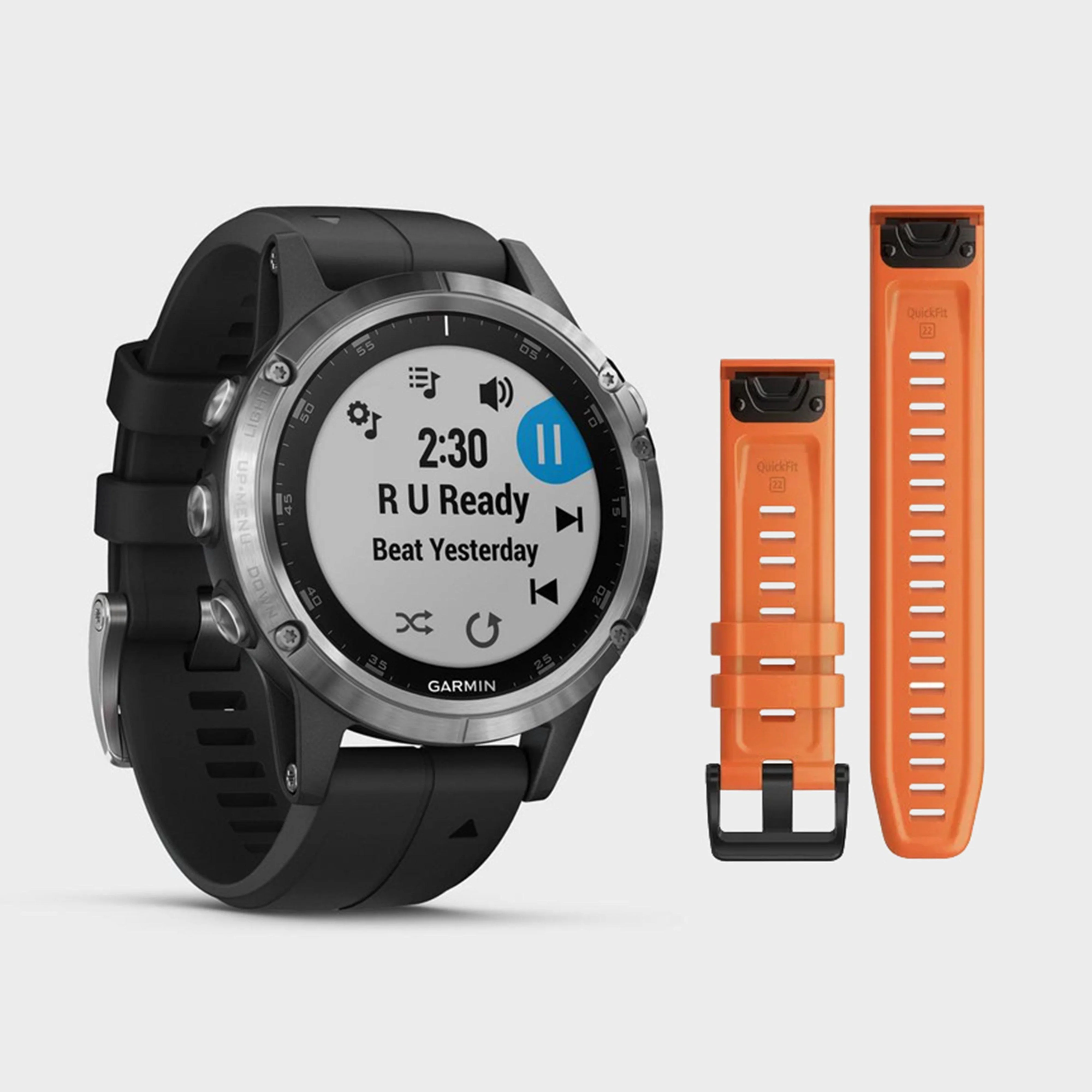 fenix® 5 Plus Multi-Sport GPS Watch + extra QuickFit band - Image 2