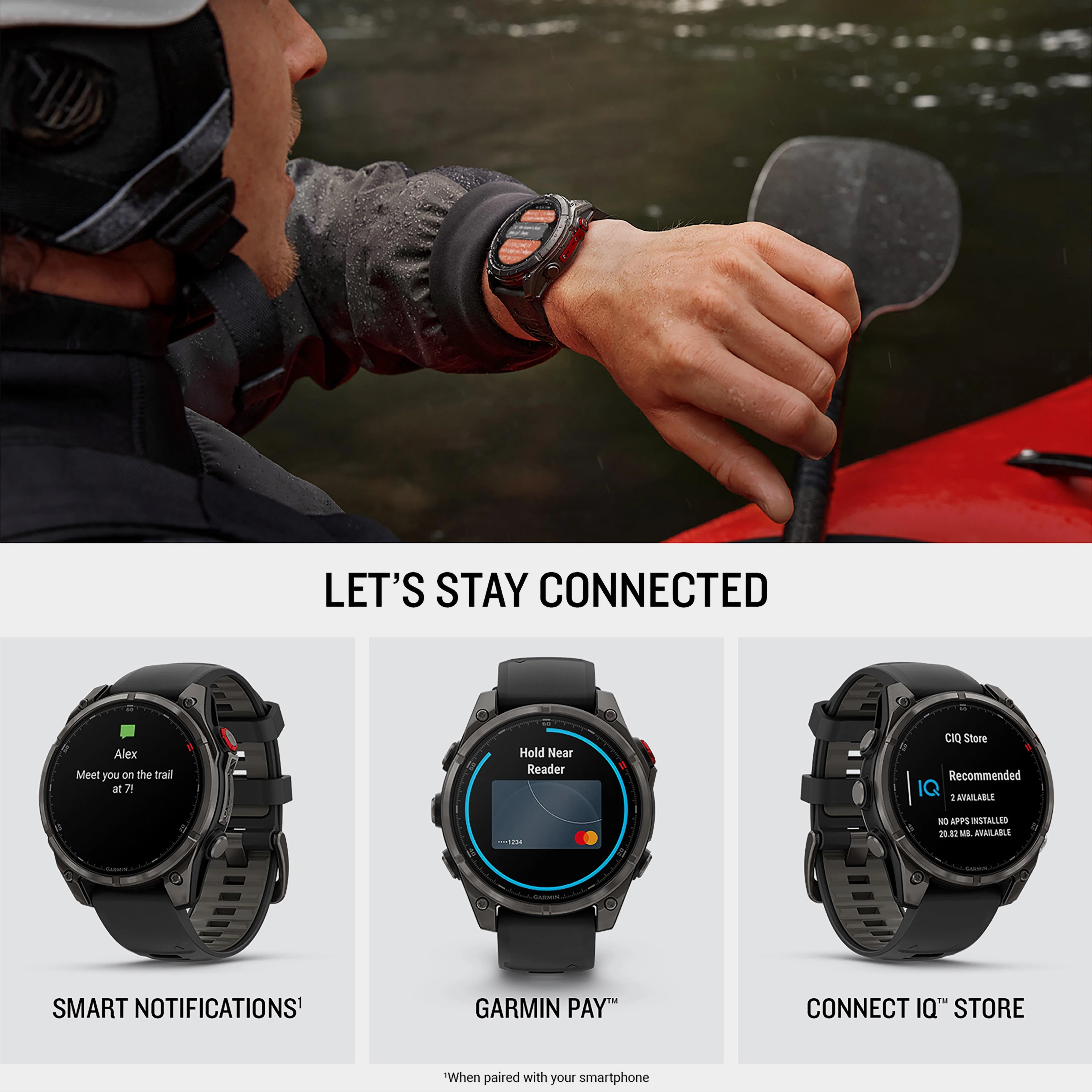 fenix® 8 Pro AMOLED Sapphire Edition 47mm GPS Smartwatch - Image 12