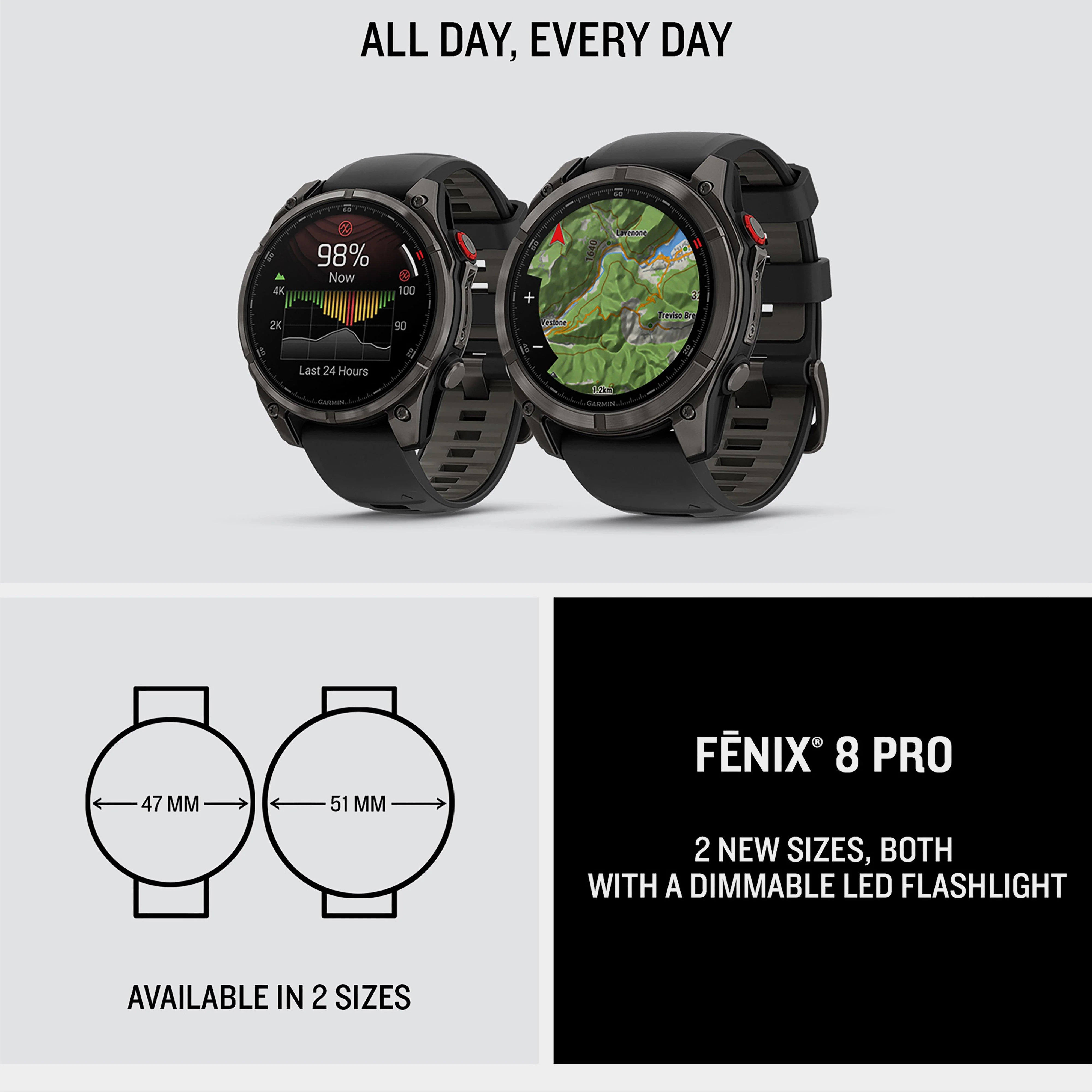 fenix® 8 Pro AMOLED Sapphire Edition 47mm GPS Smartwatch - Image 7