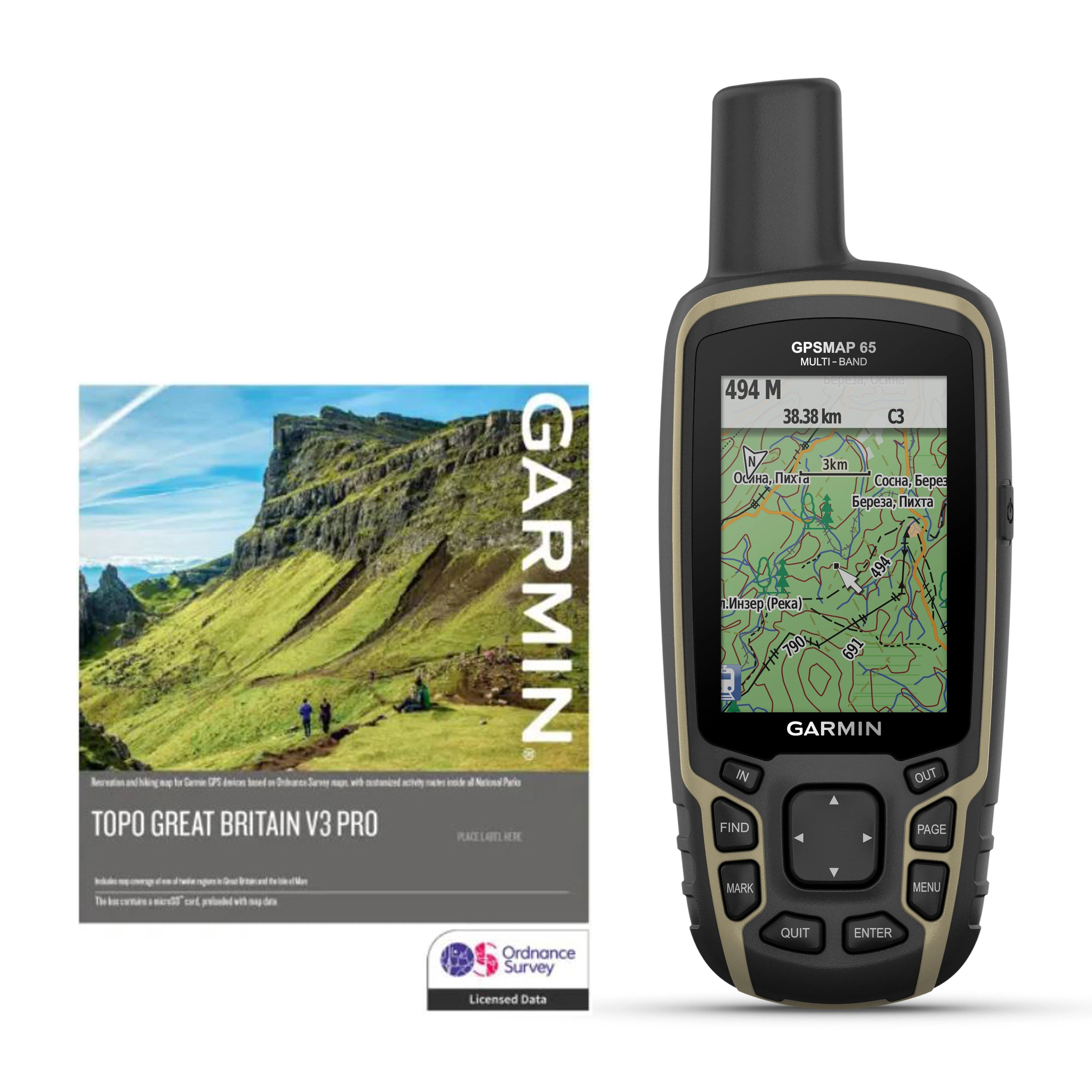 GPSMAP® 65 Topo Pro GB 1:50 Bundle - Image 11