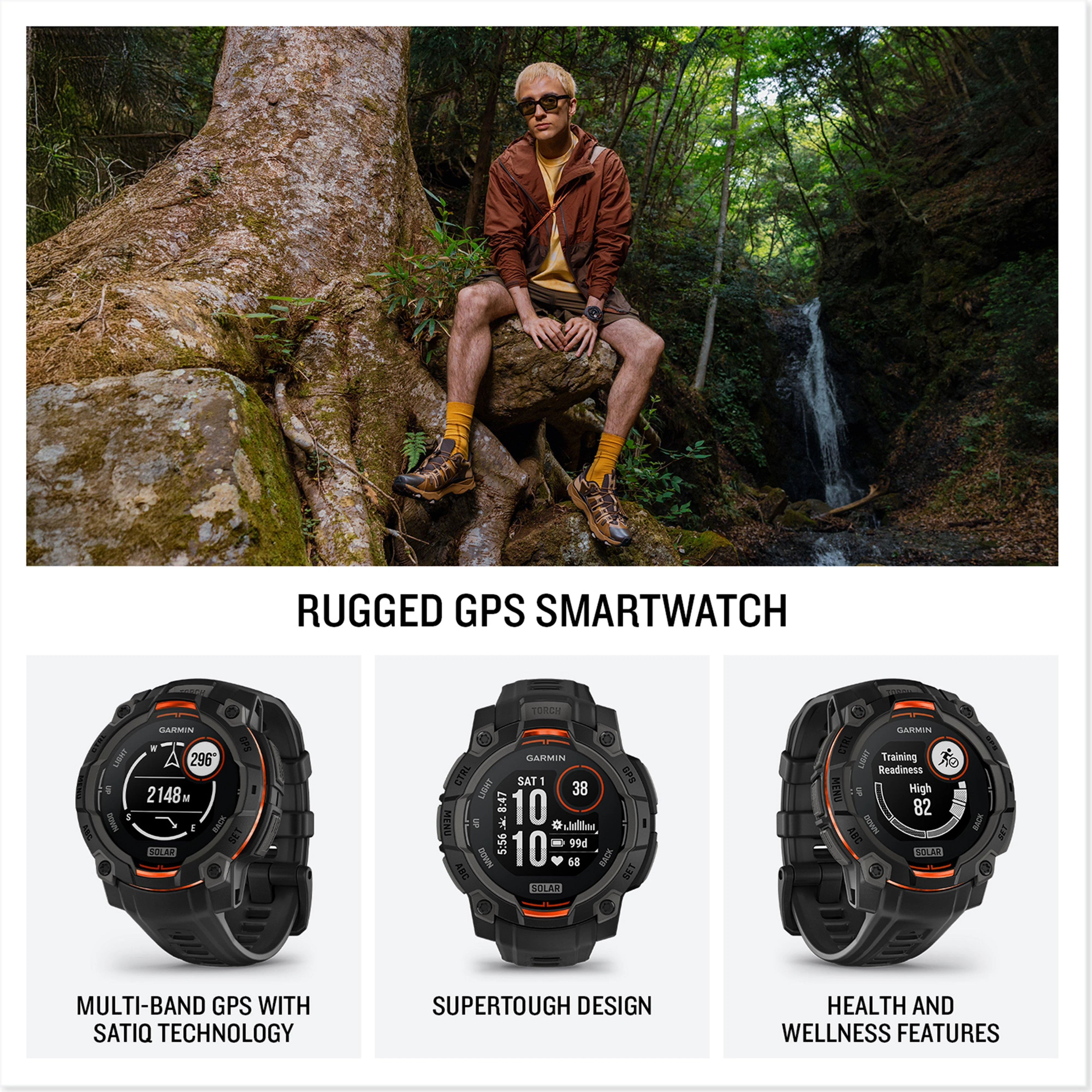 Instinct® 3 Solar 45mm Multi-Sport Smartwatch - Image 10