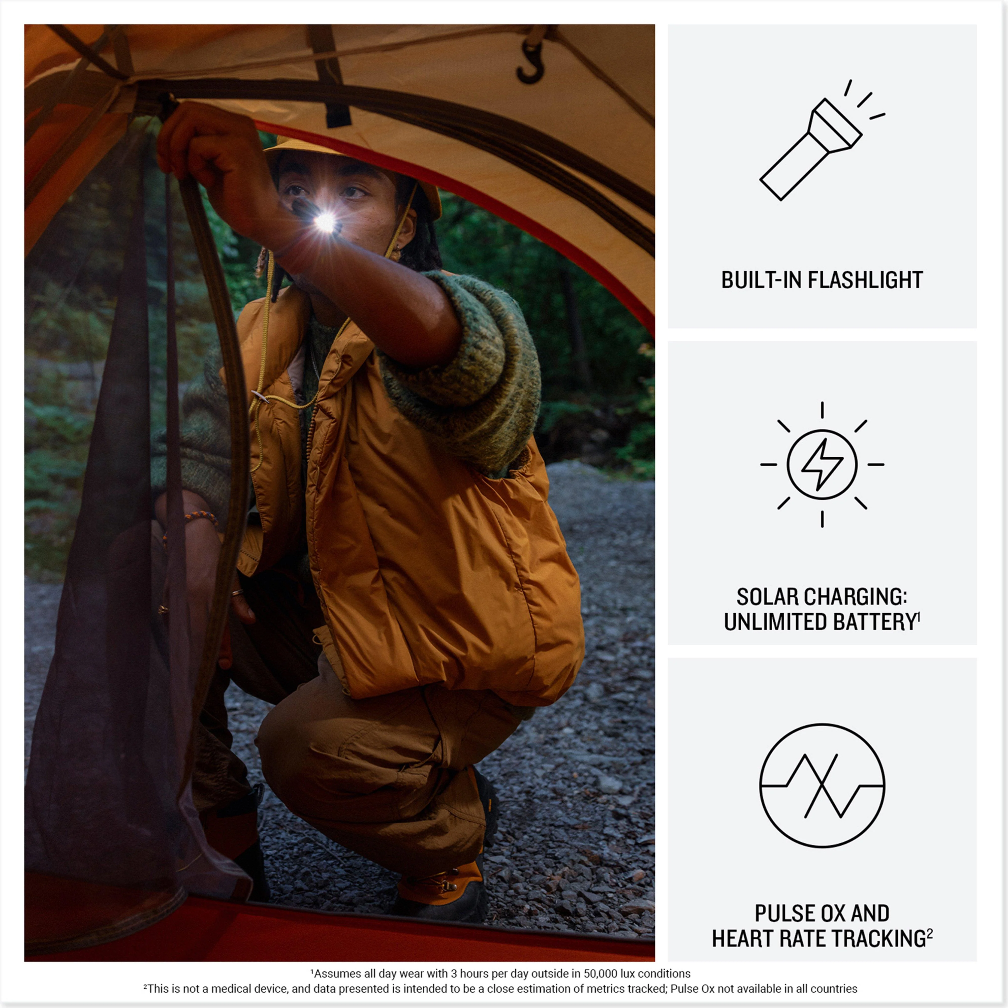 Instinct® 3 Solar 45mm Multi-Sport Smartwatch - Image 3