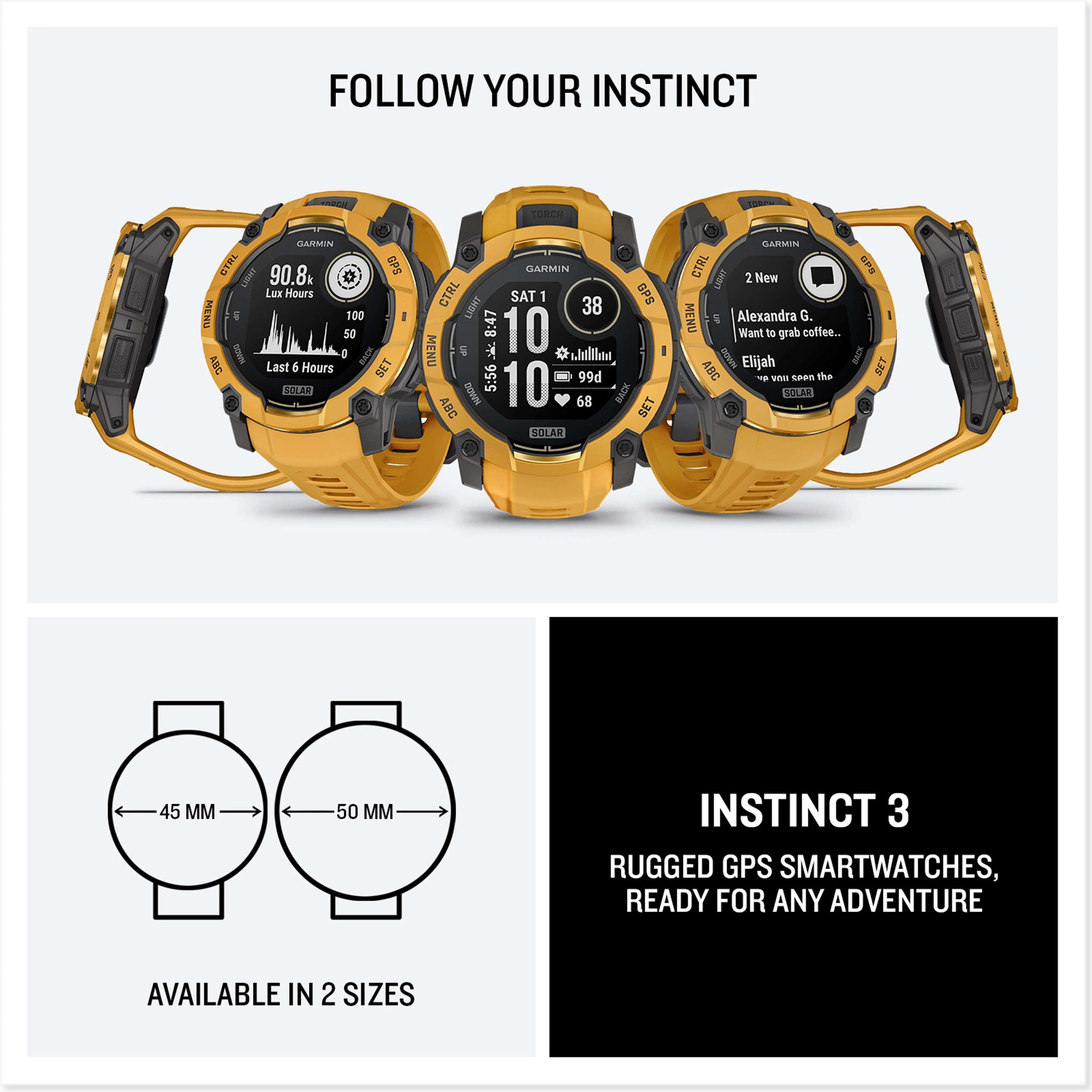 Instinct® 3 SOLAR (50mm) - Image 5