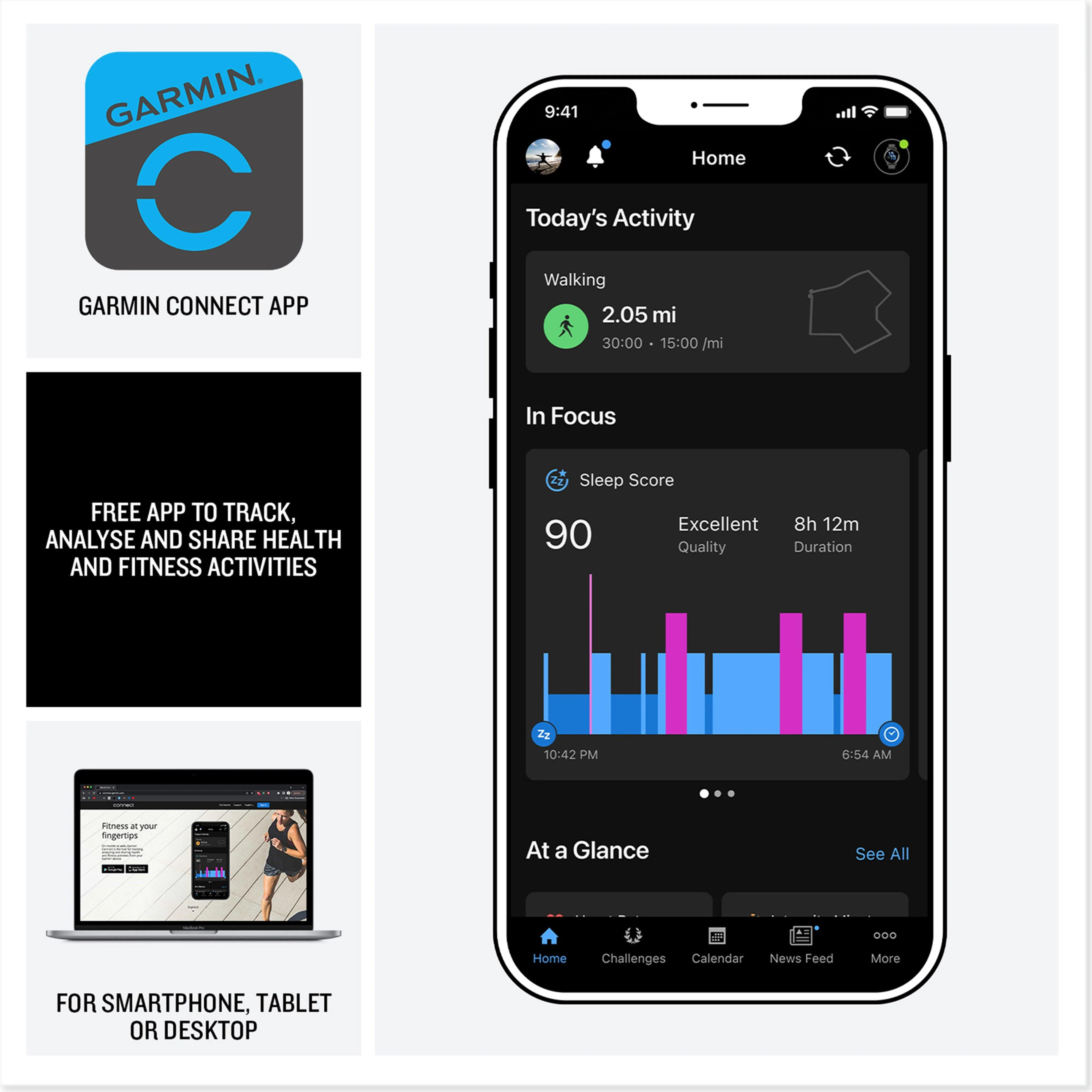 Instinct® 3 Solar 50mm Multi-Sport Smartwatch - Image 5