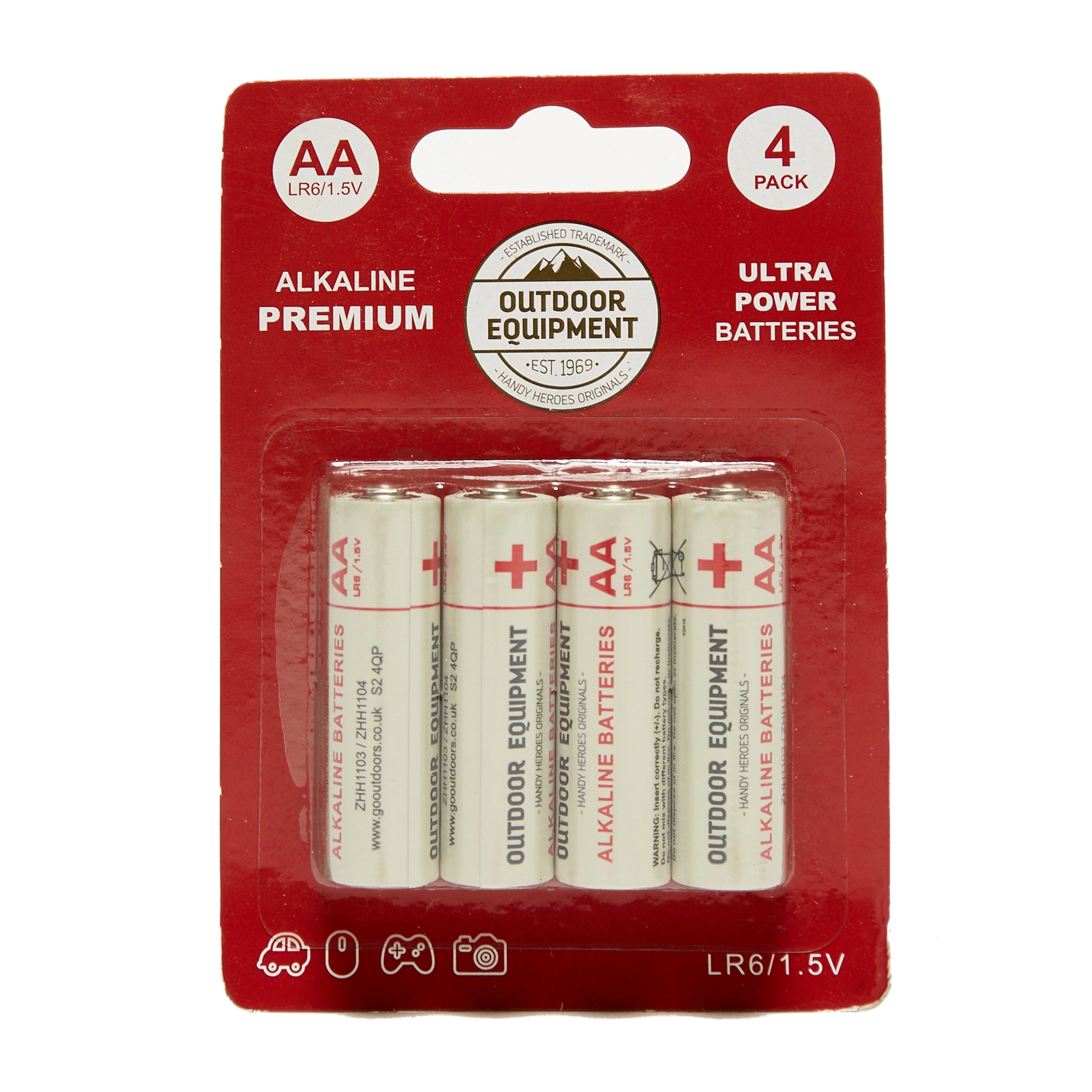 AA 4 Pack Alkaline Batteries - Image 2