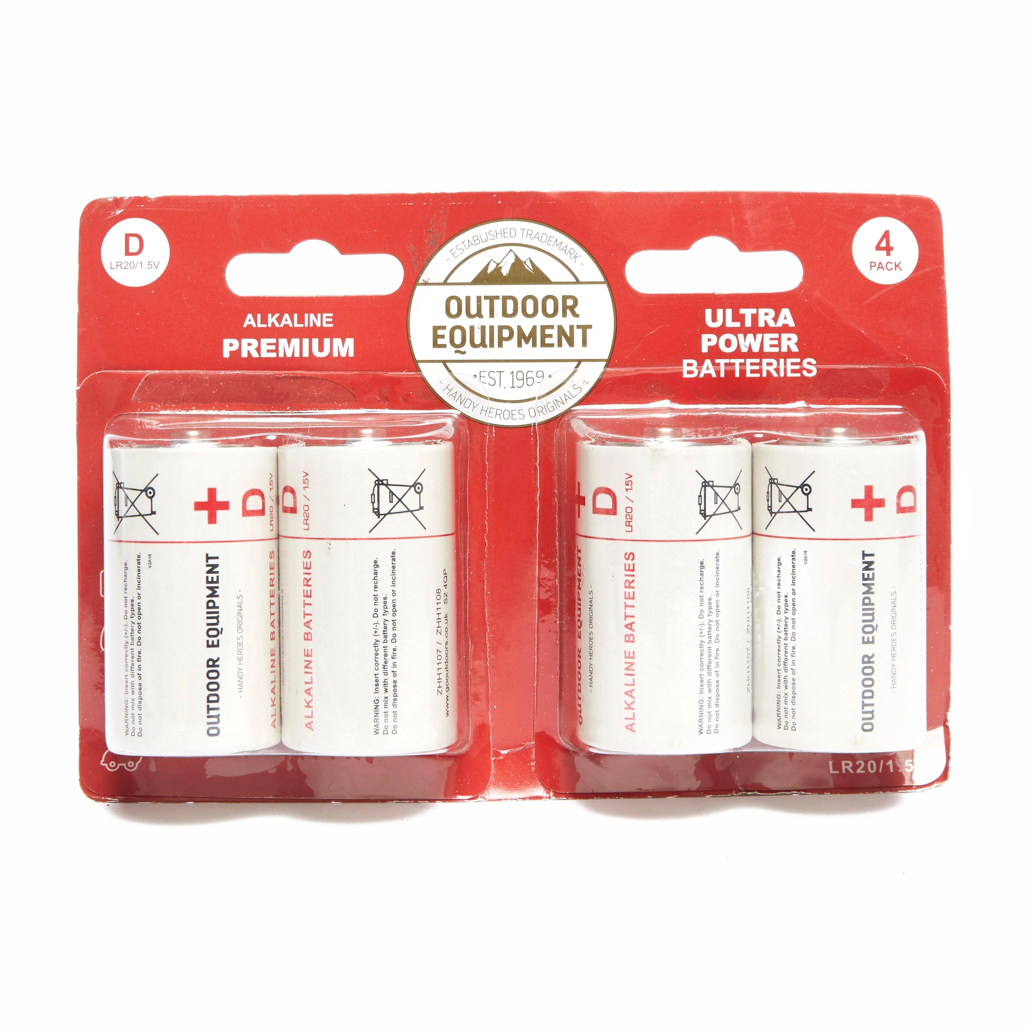 D Cell Battery Pack of 4 - Image 2