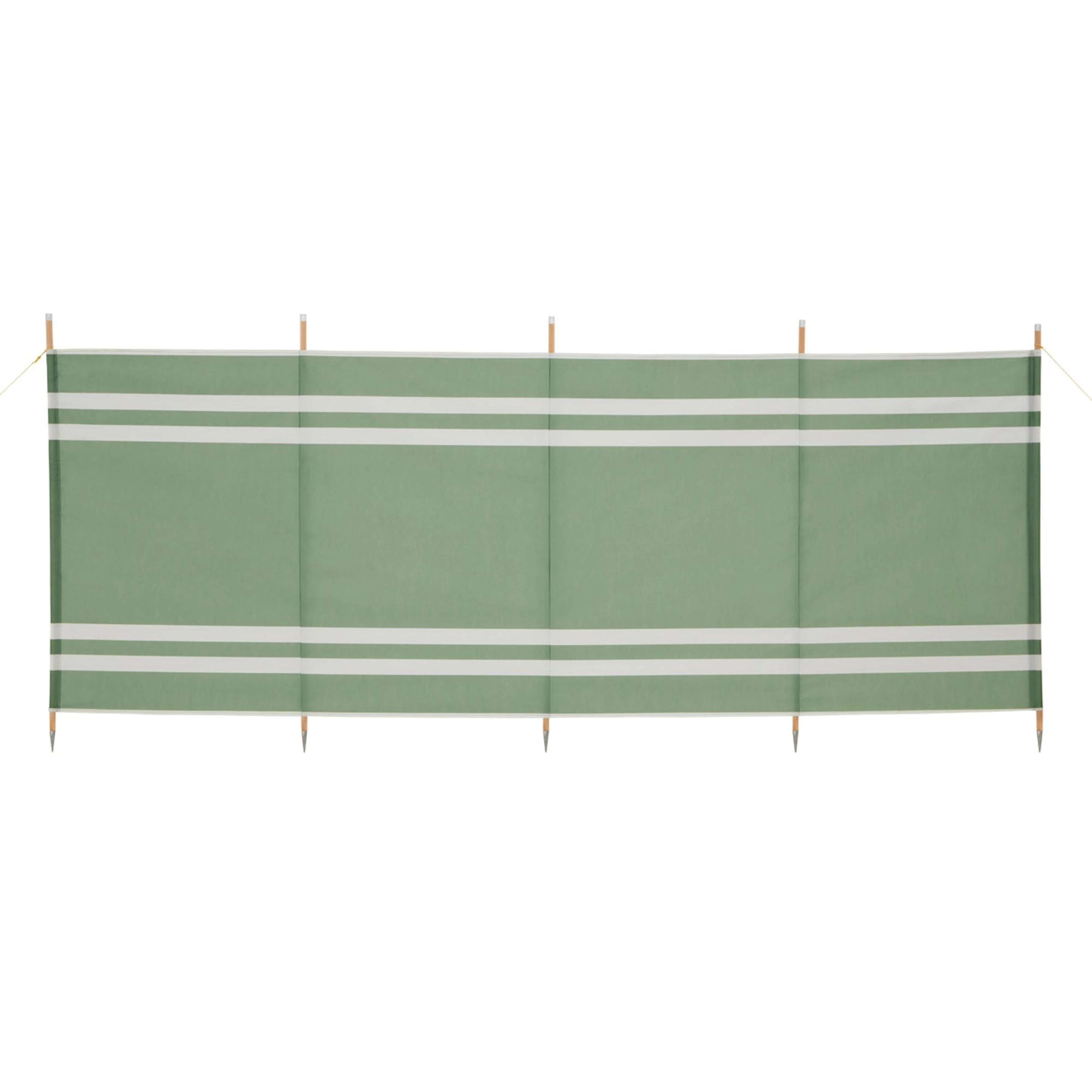 5-Pole Wooden Windbreak - Image 4