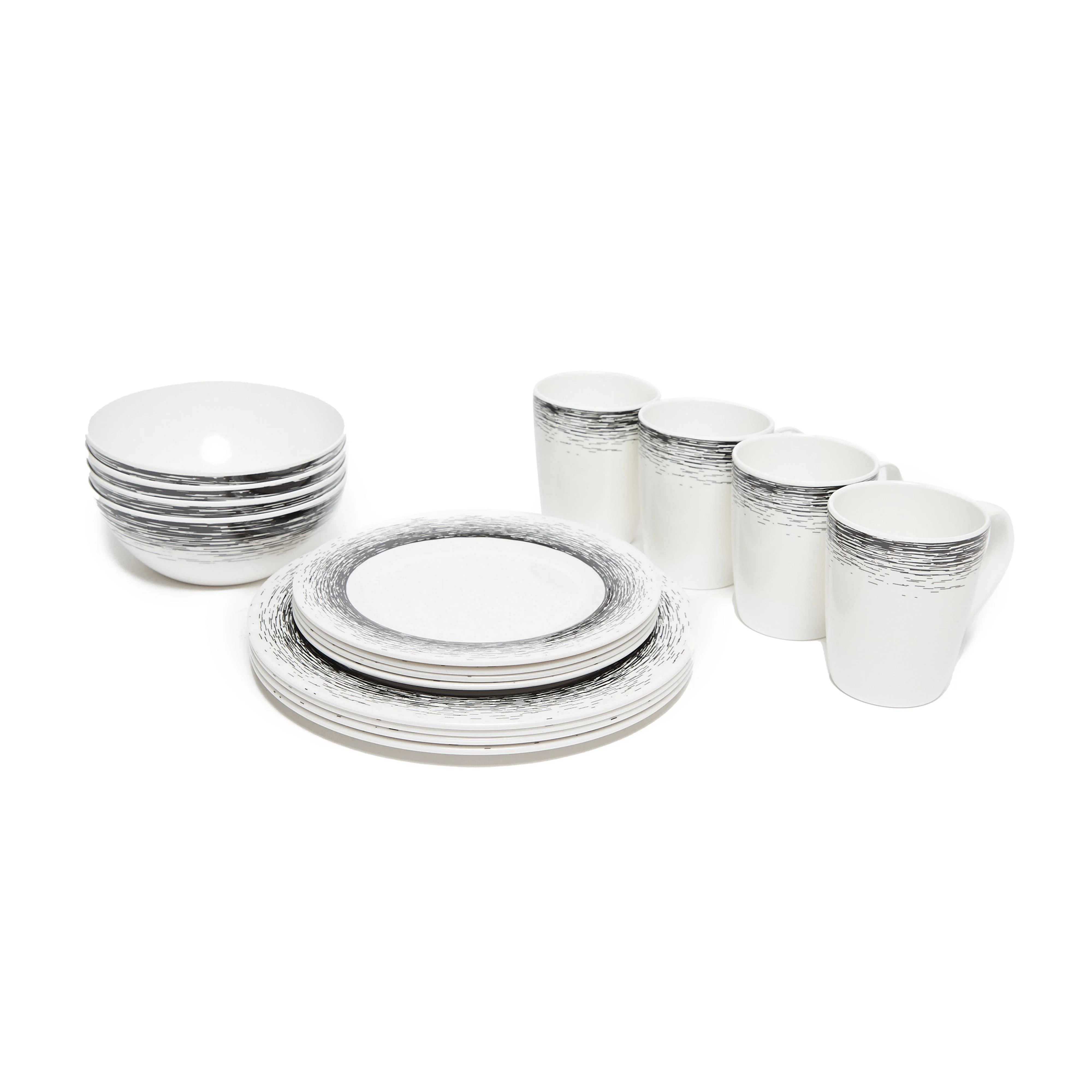 Hi Gear 16 Piece Melamine Plastic Dinner - Image 5