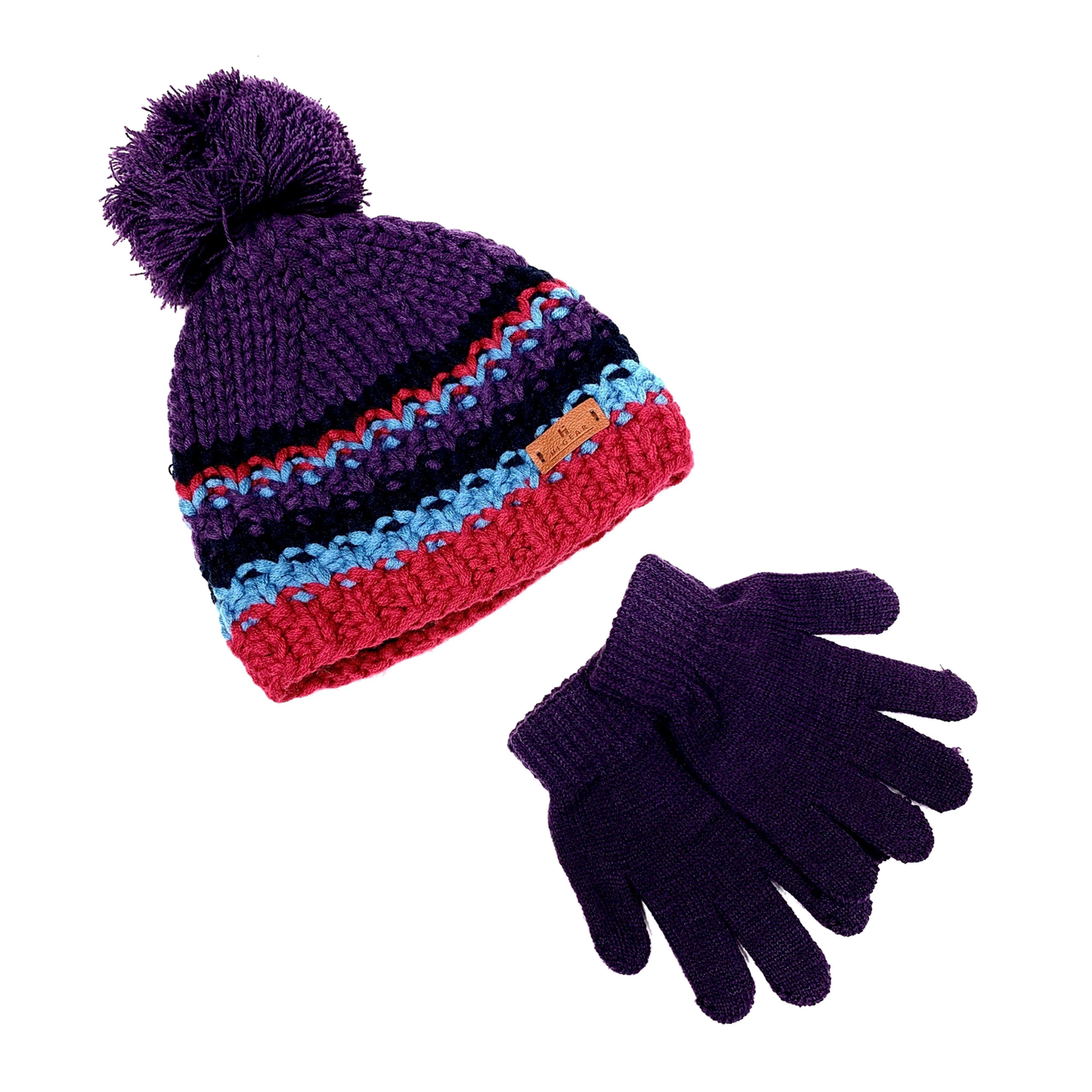 Kids' Hat and Glove Set - Image 2