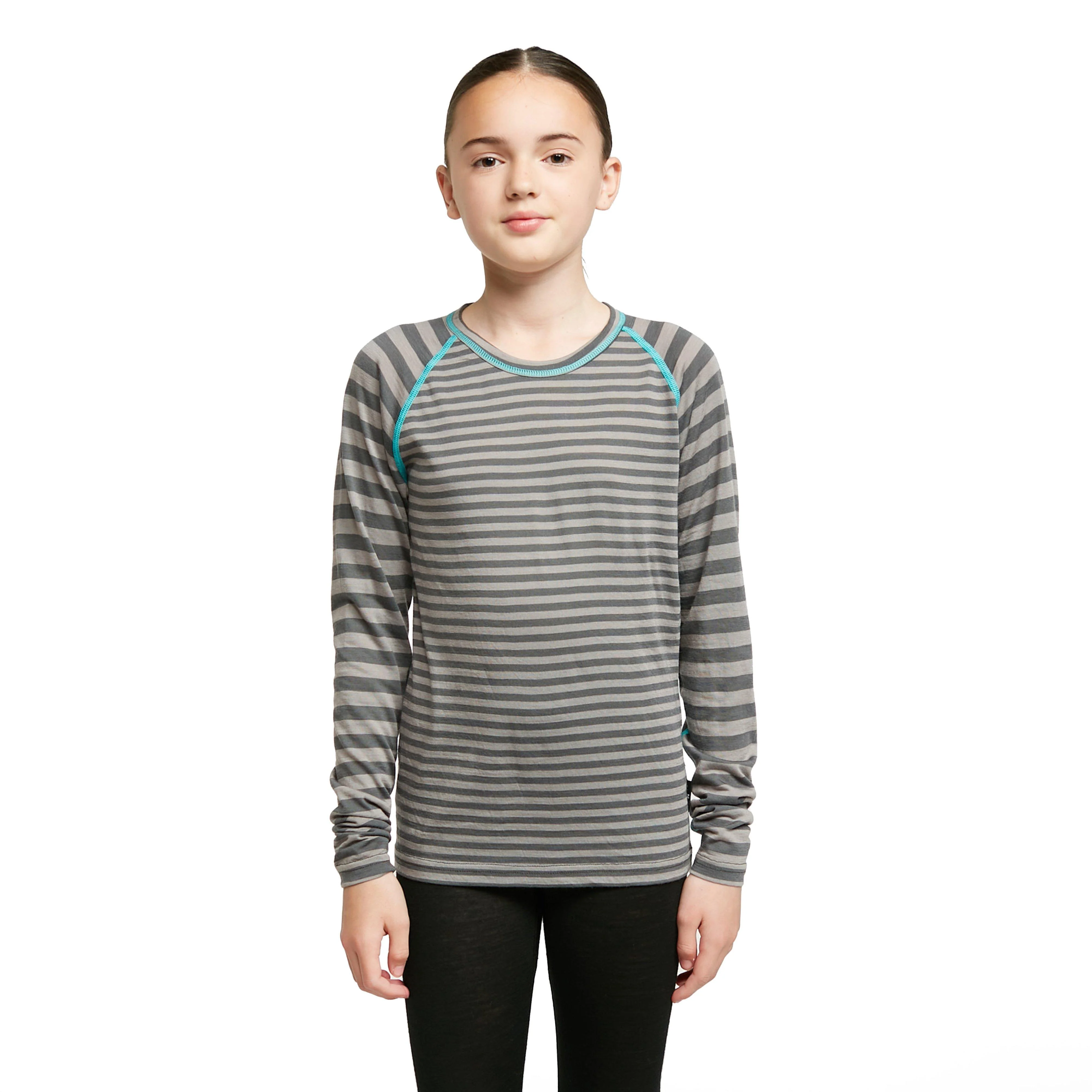 Kids' Striped Merino Baselayer Top - Image 7