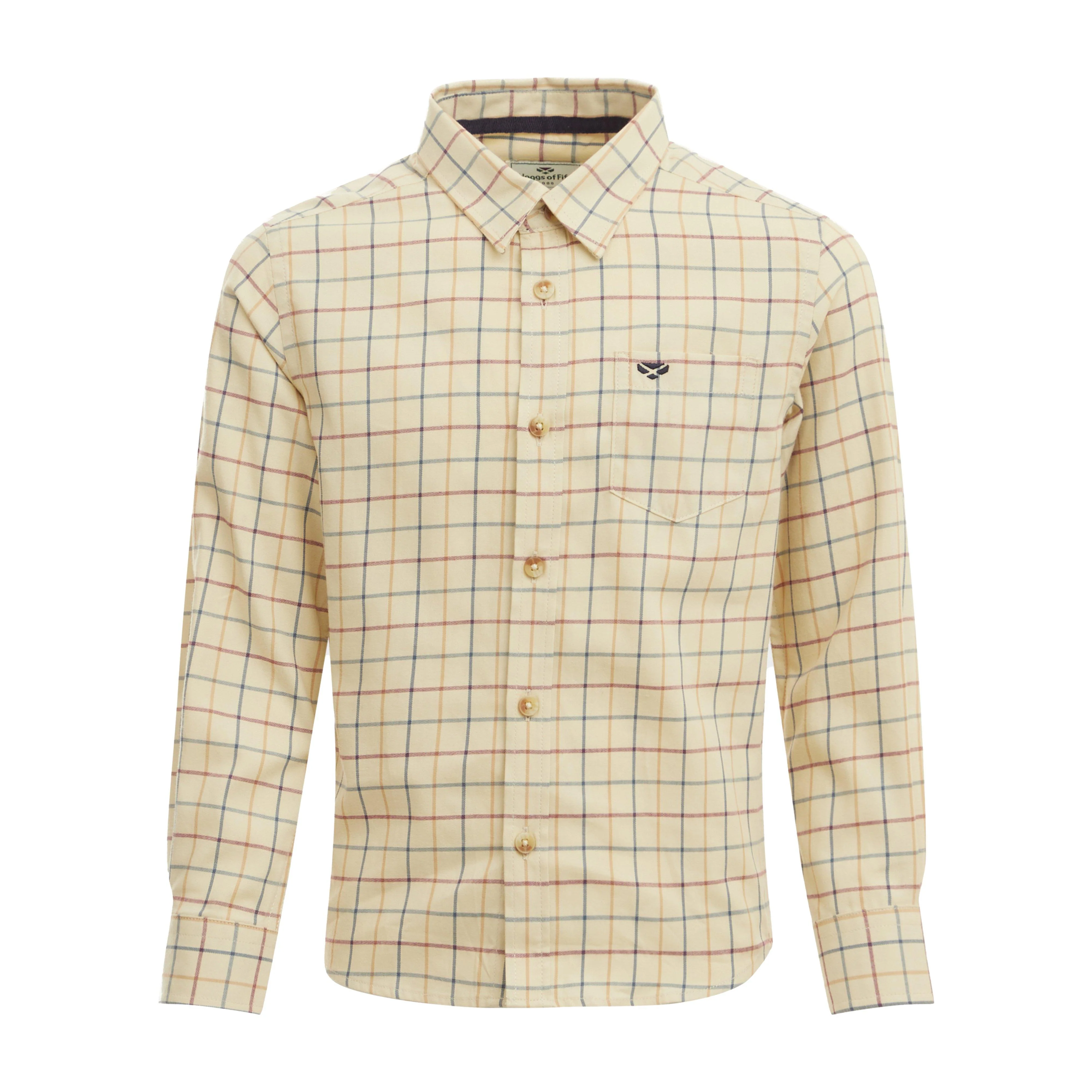 Kids Ambassador Premier Tattersall Shirt - Image 7