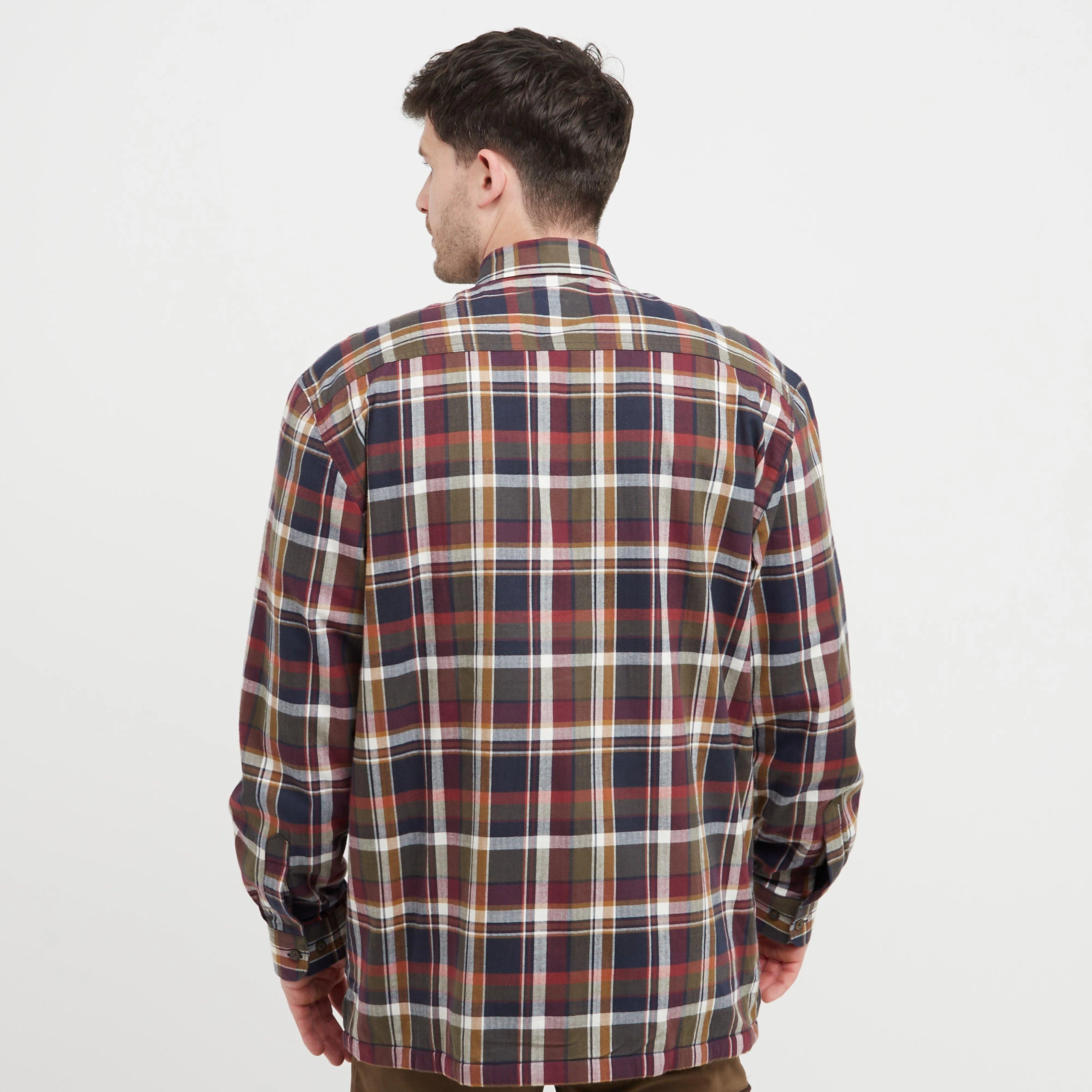 Mens Arran Microfleece Lined Shirt - Image 2