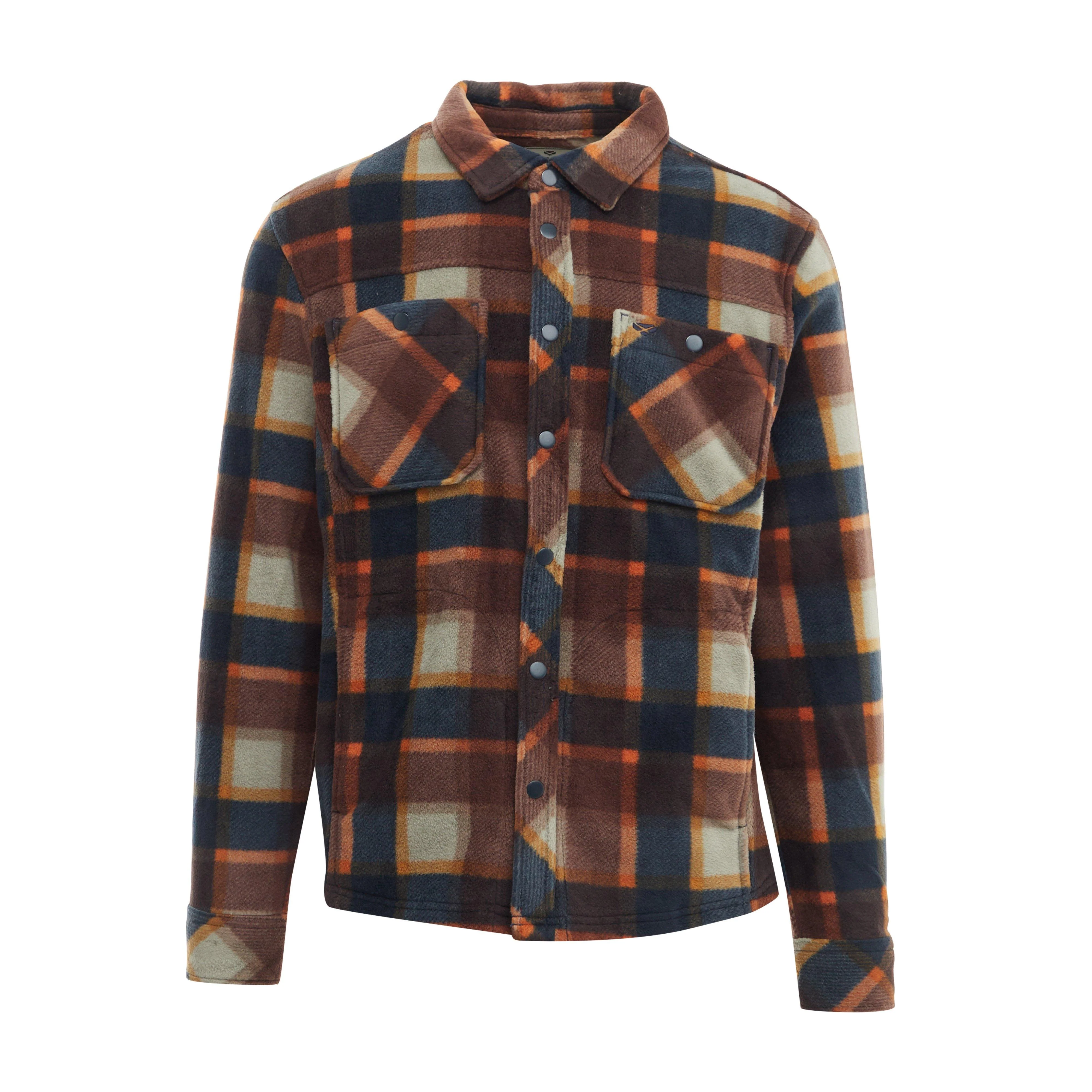 Mens Brucefield Fleece Shacket - Image 7