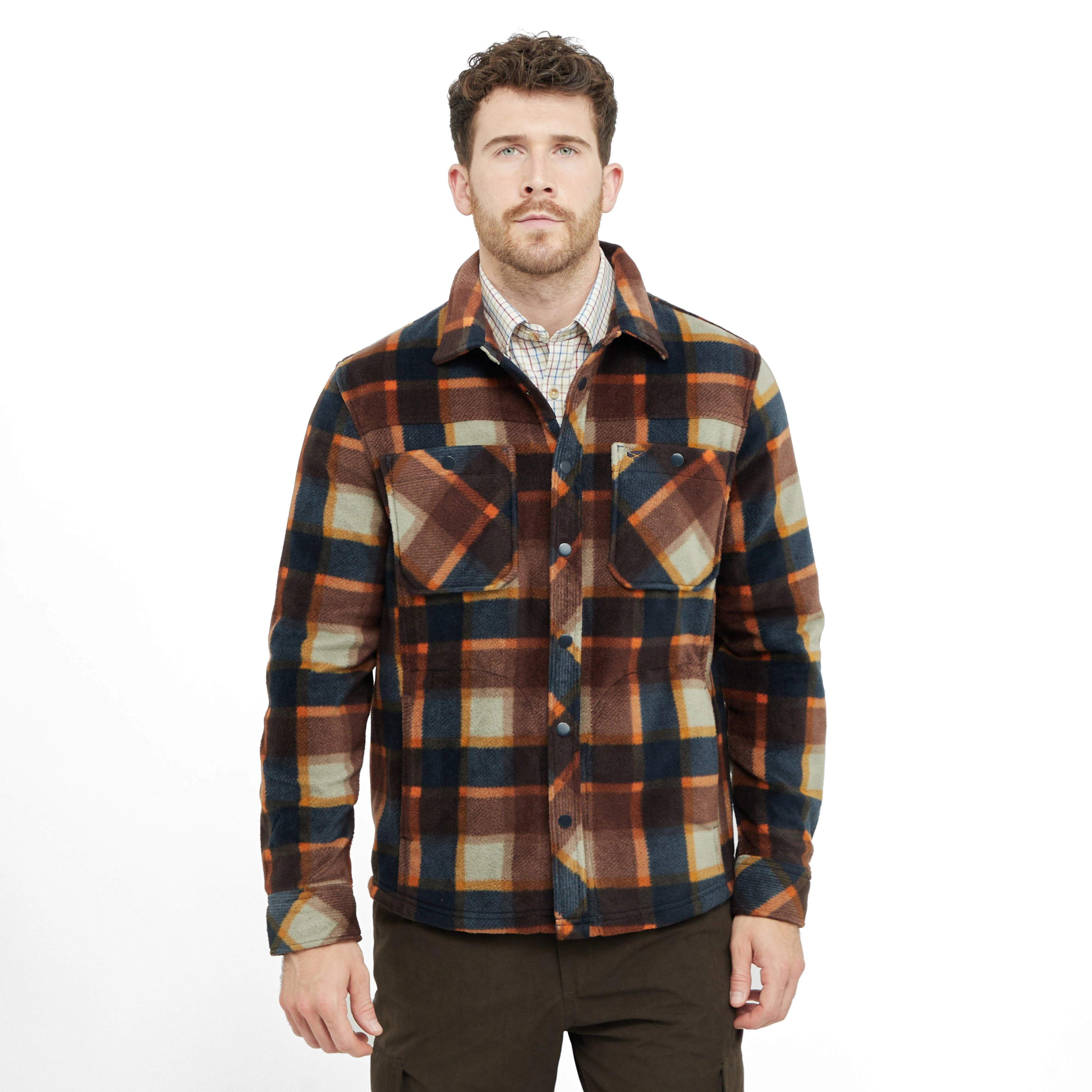 Mens Brucefield Fleece Shacket - Image 8
