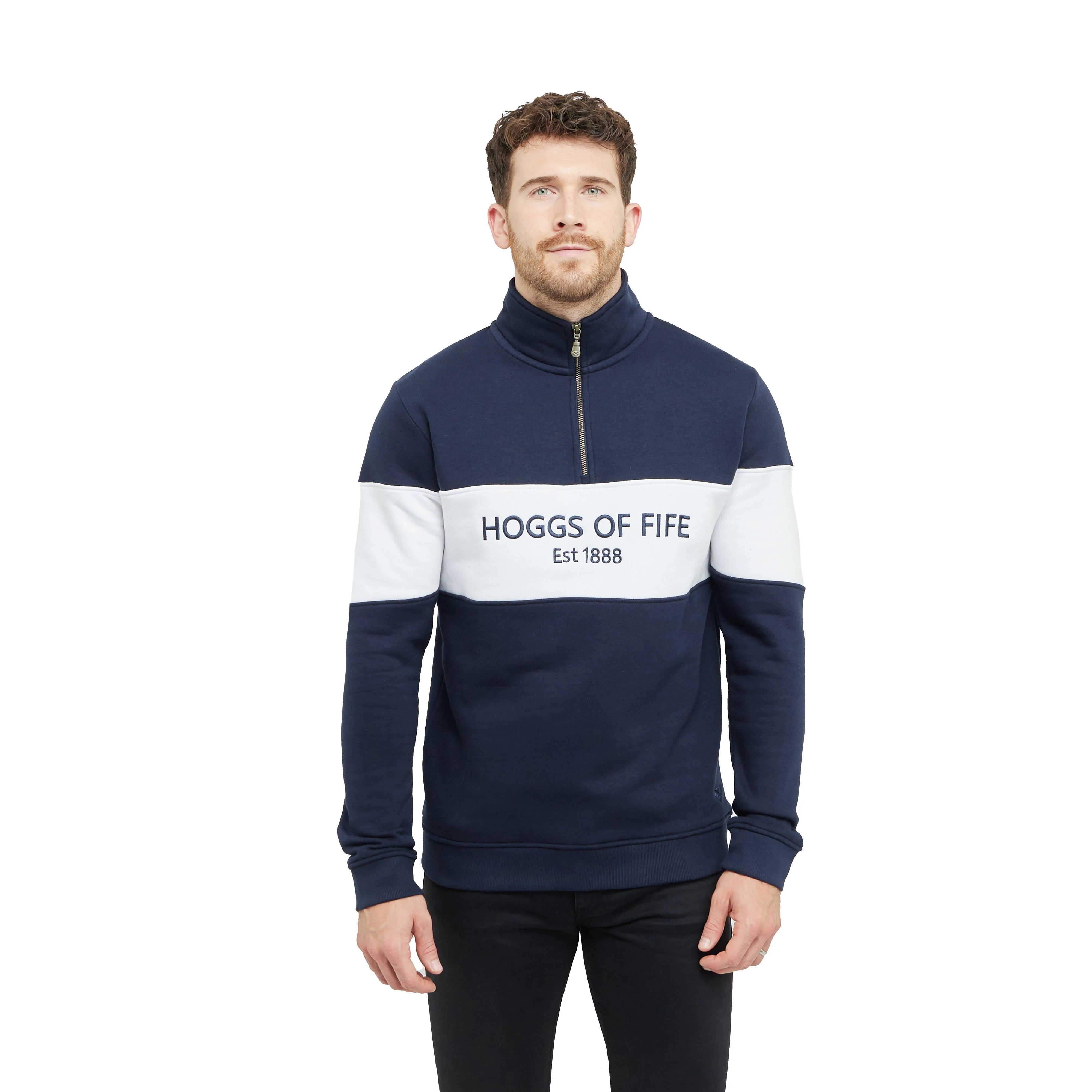 Mens Dumfries 1888 1/4 Zip Sweatshirt - Image 7