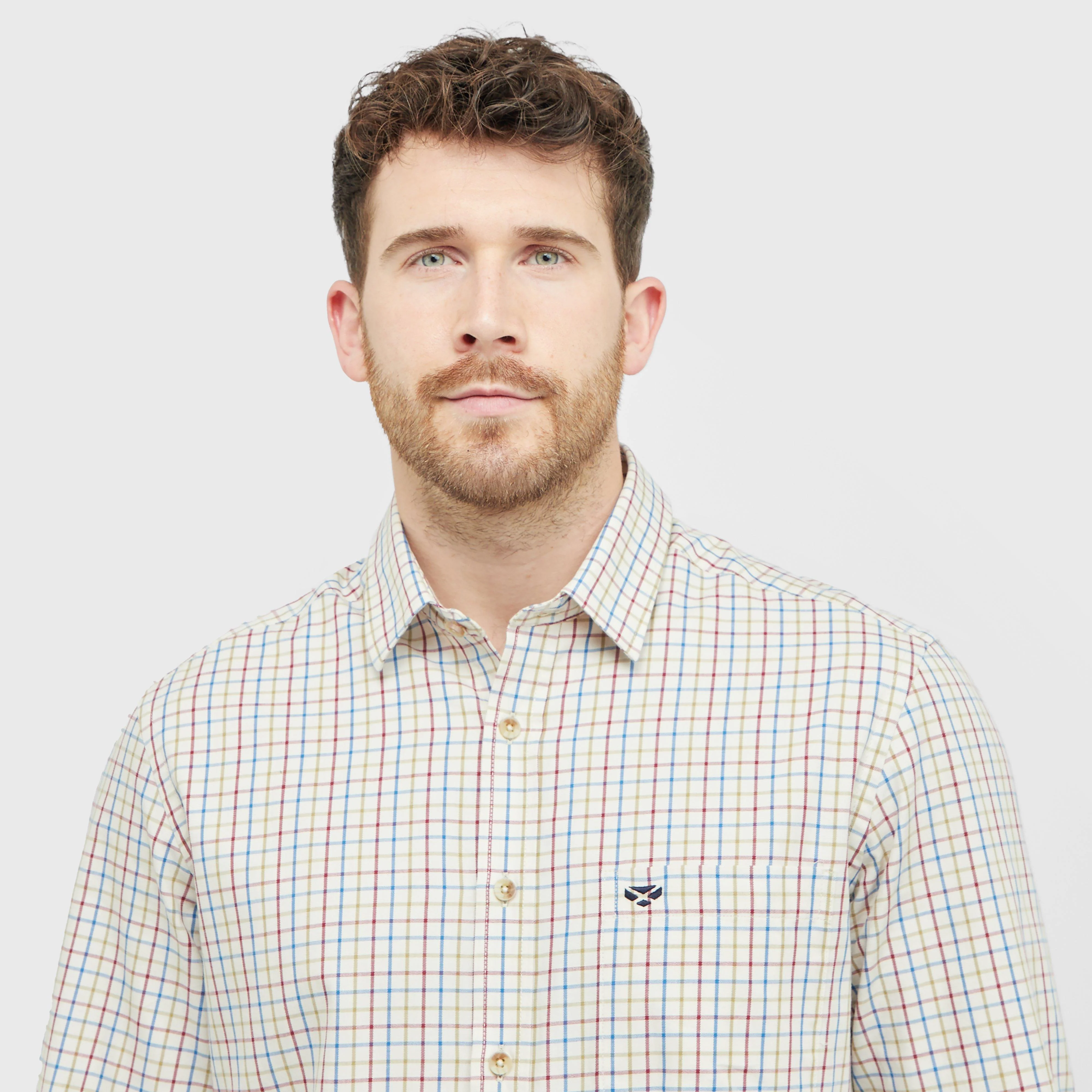 Mens Inverness Cotton Tattersall Shirt - Image 5