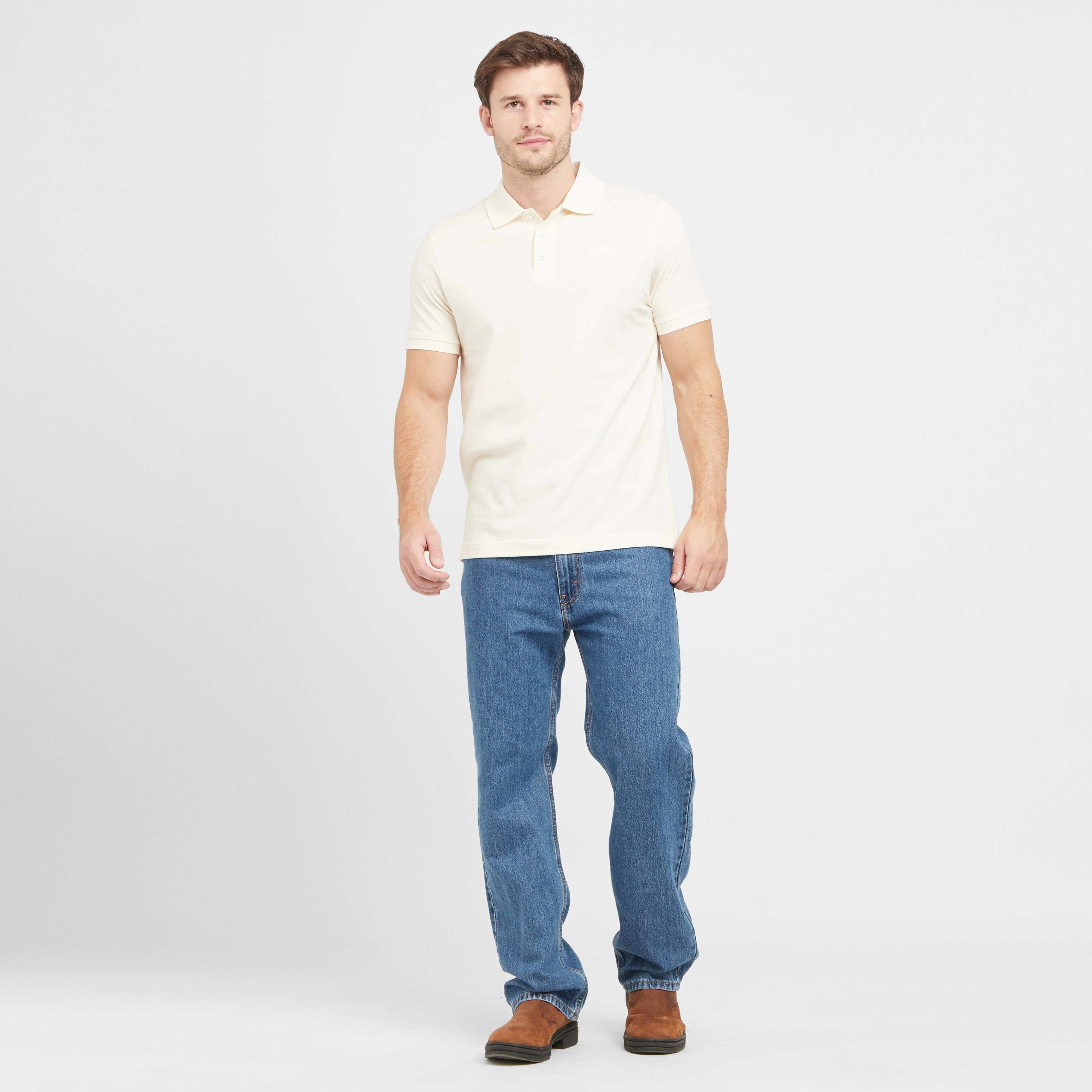 Green Label Men's Alvie Short Sleeve Polo Shirt - Image 3