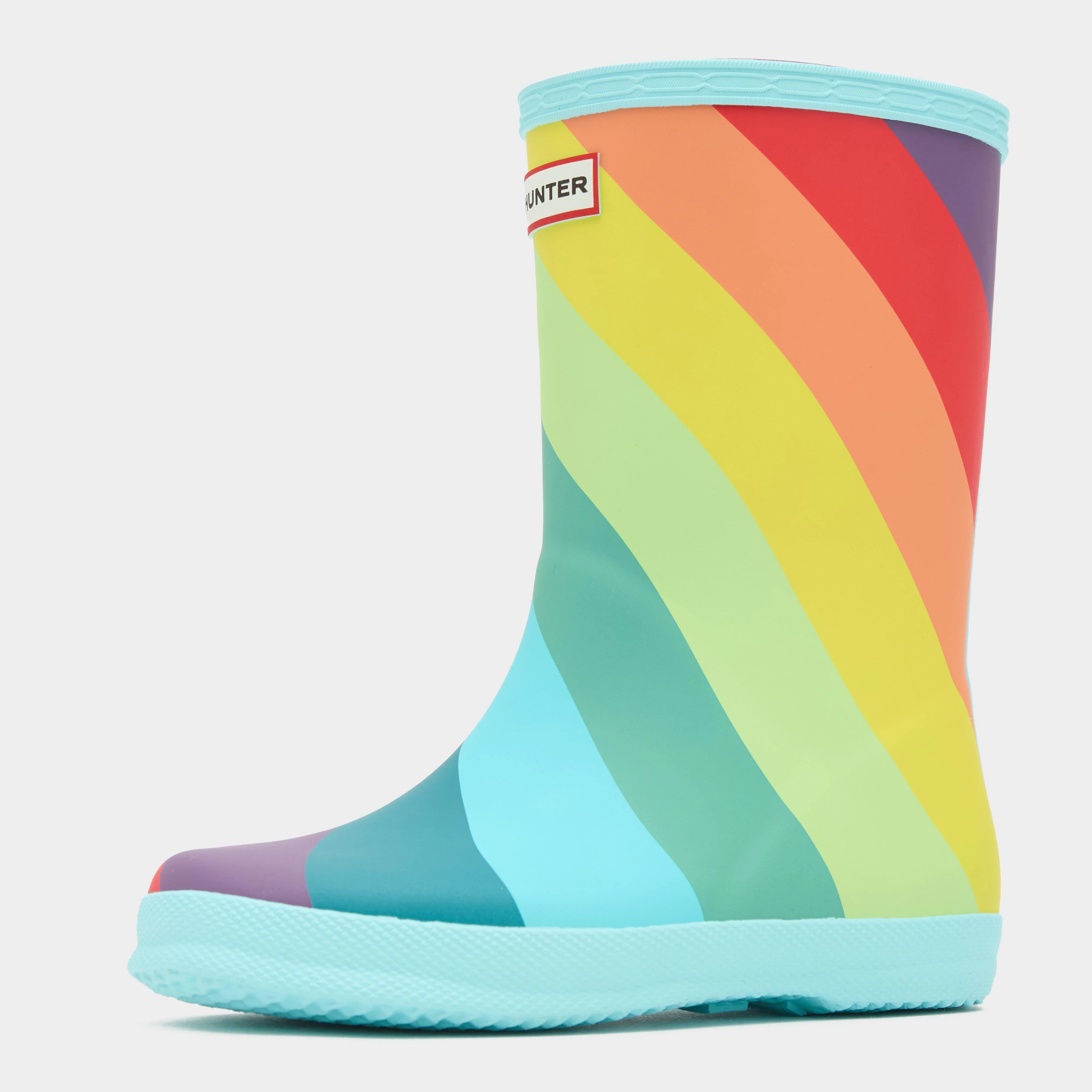 Kids’ First Classic Stripe Wellington Boots - Image 3