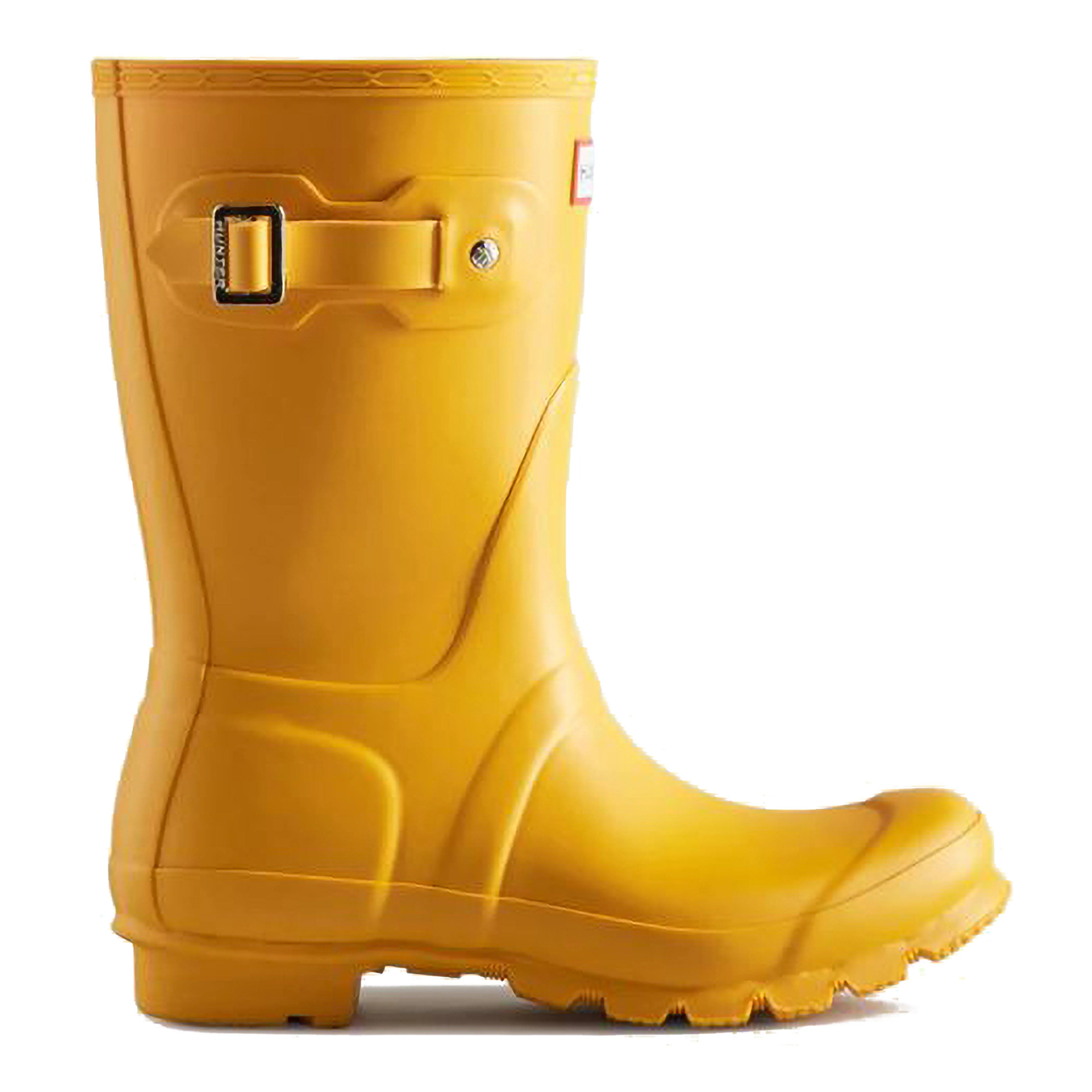 Original Short Yellow Wellington Boots - Image 5