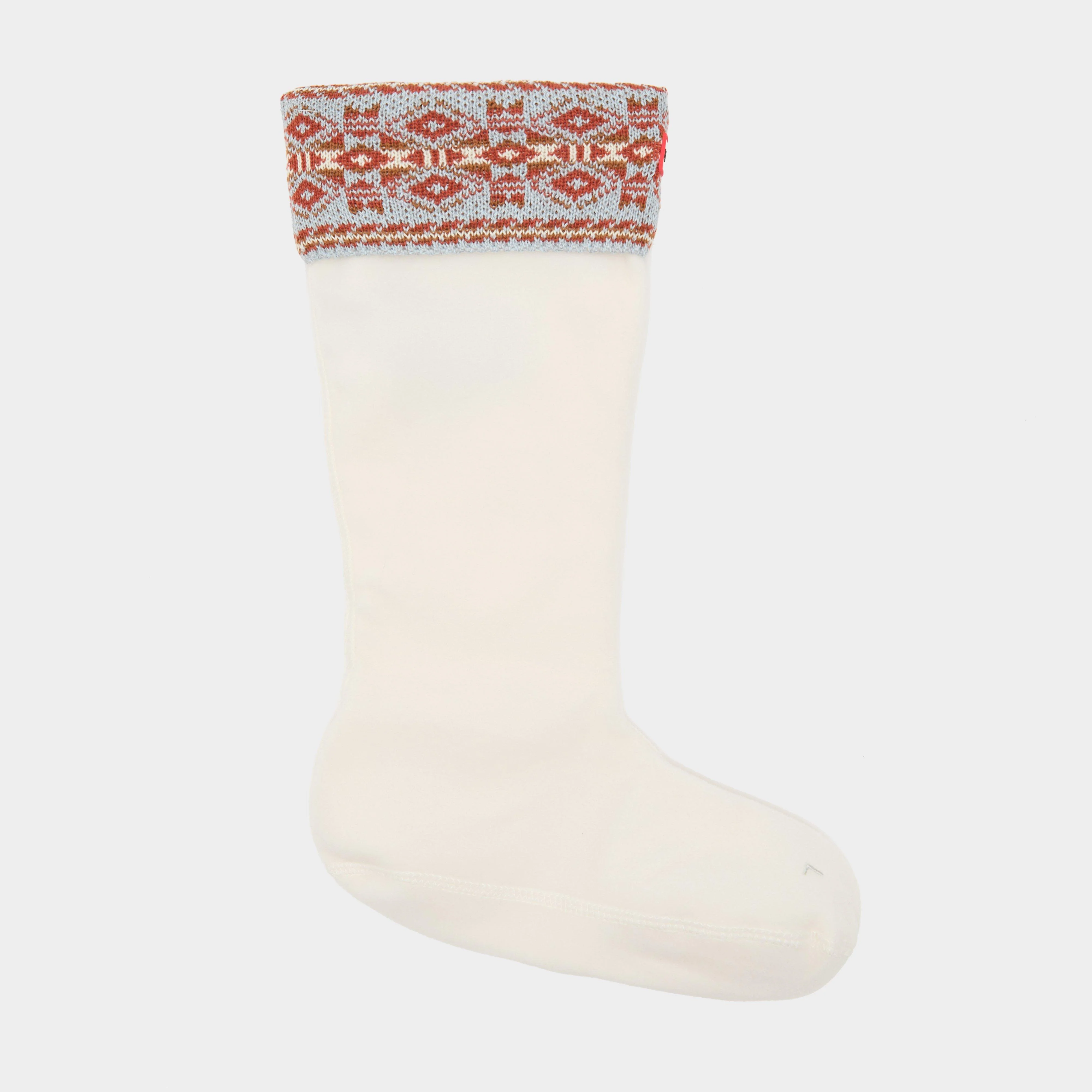Unisex Recycled Fairisle Tall Boot Socks