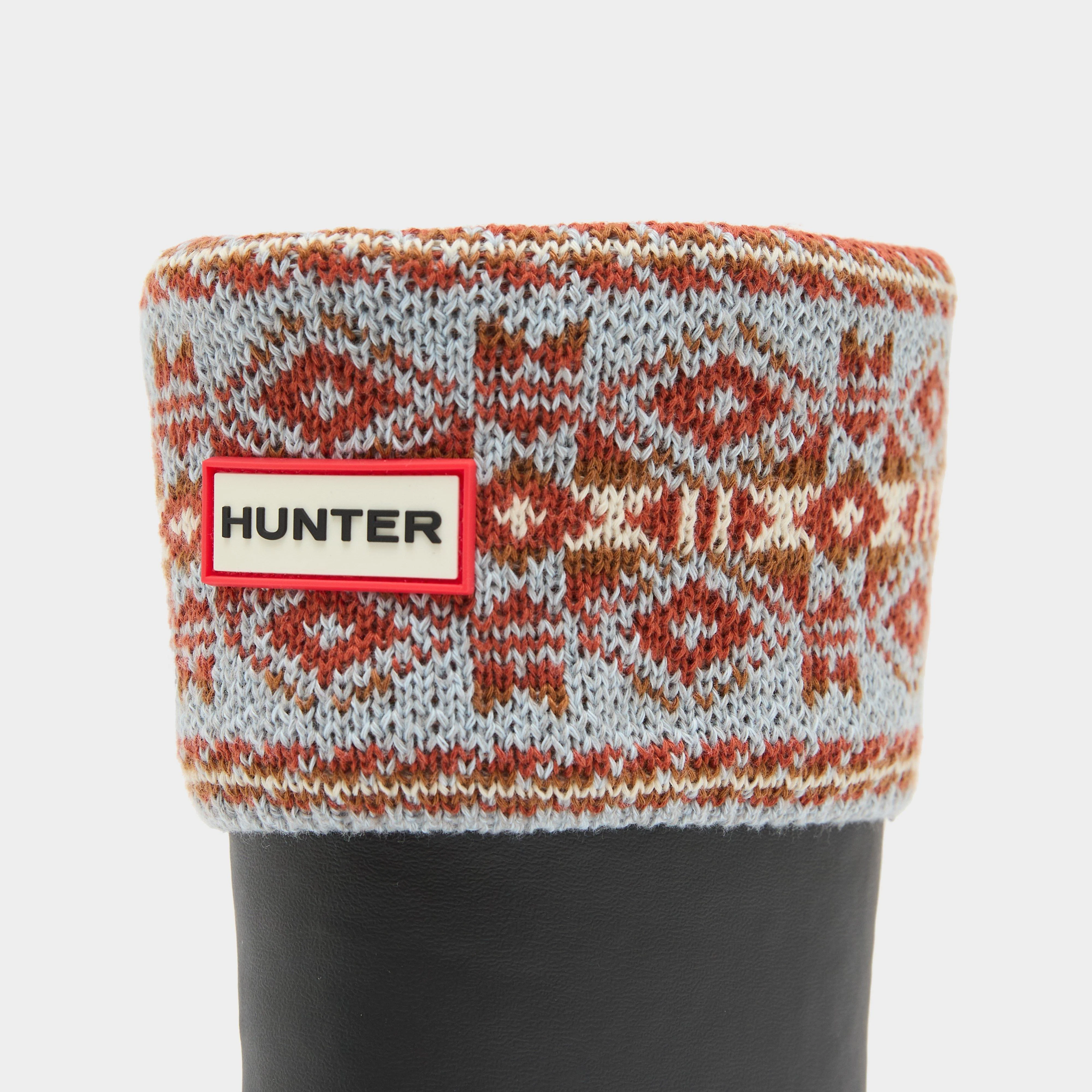Unisex Recycled Fairisle Tall Boot Socks - Image 2