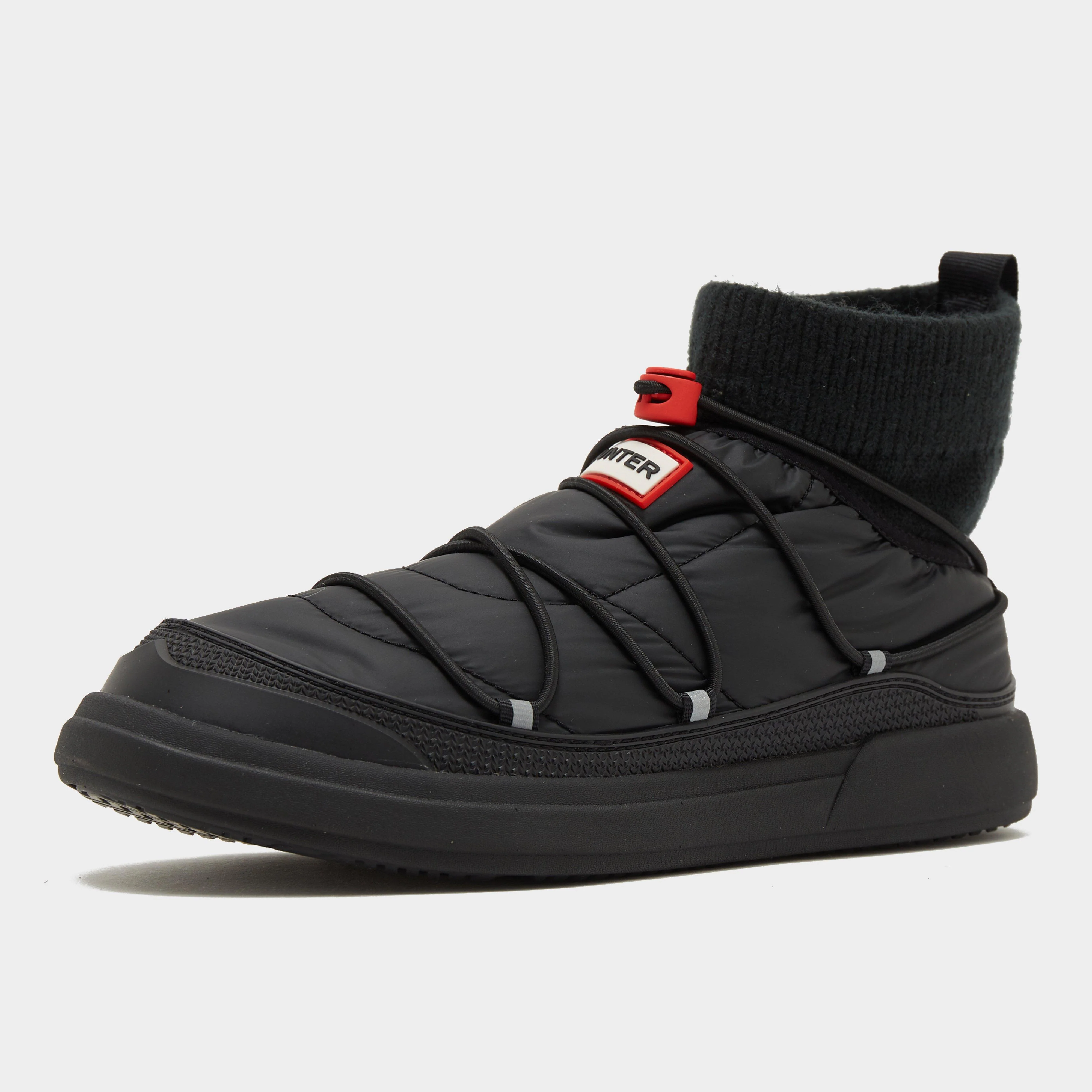 Womens In/Out Puffer Lace Up Boots Black - Image 3