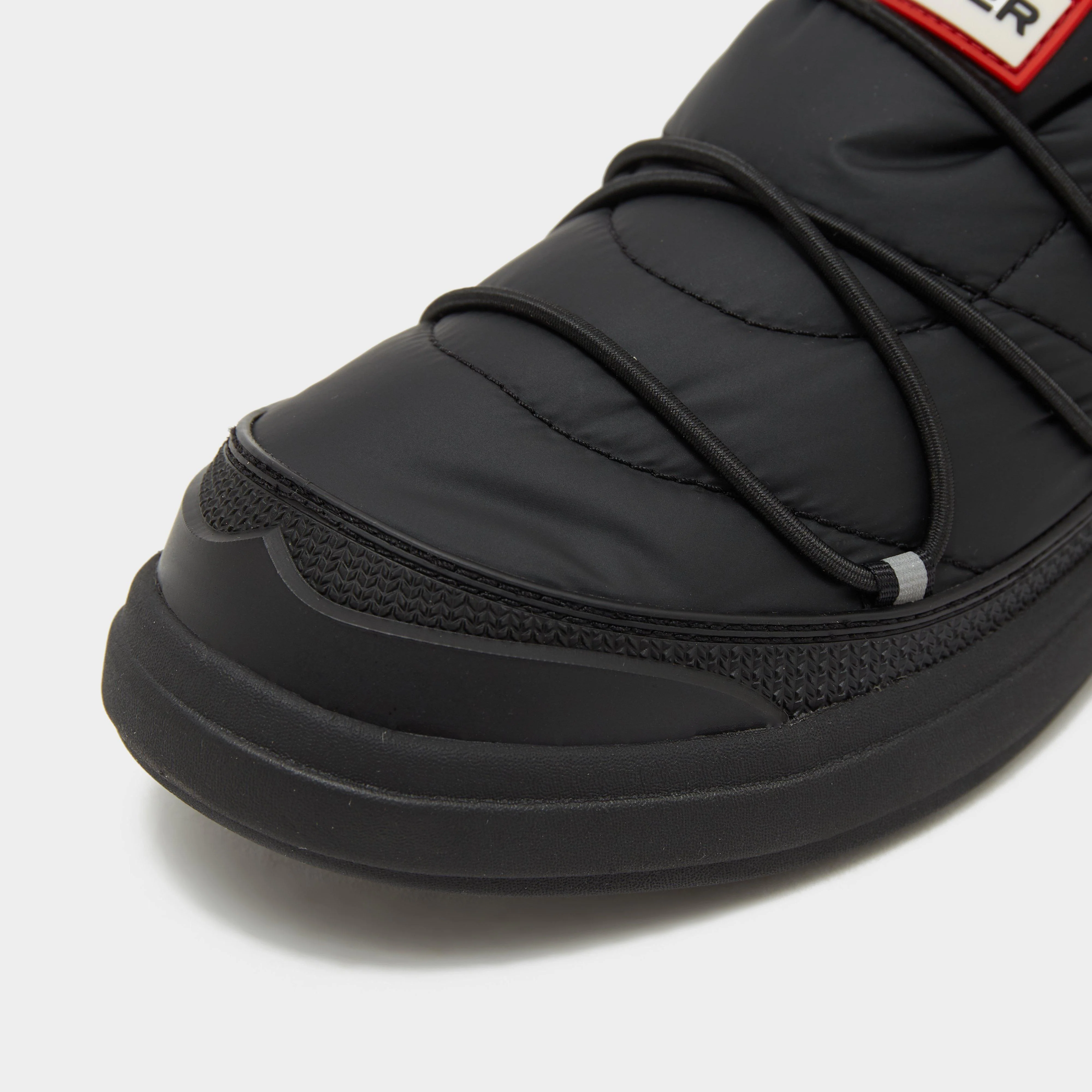 Womens In/Out Puffer Lace Up Boots Black - Image 4