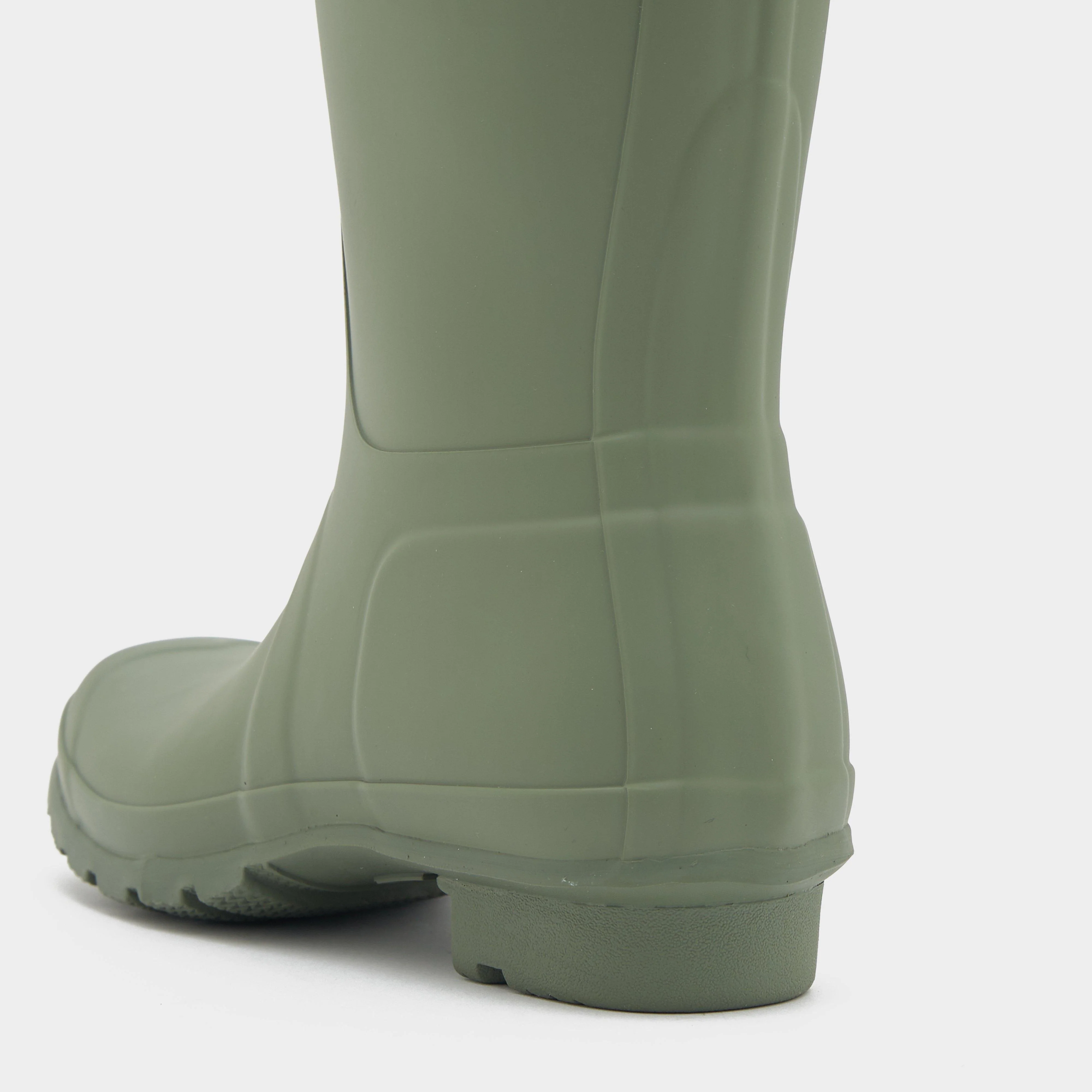 Womens Original Tall Colour Block Wellington Boots Lichen Green/Muffled Green - Image 6