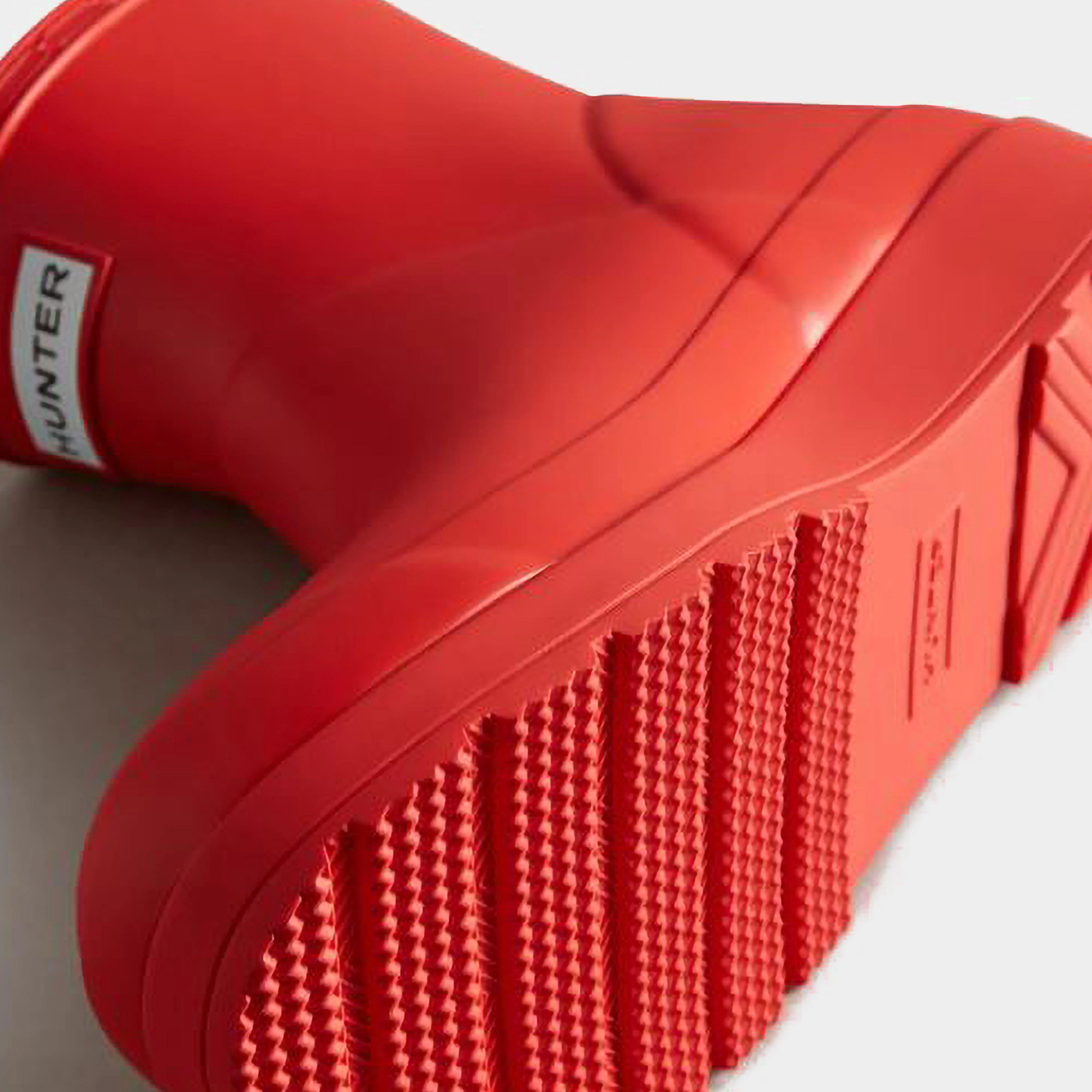 Women’s Play Short Red Wellington Boots - Image 4