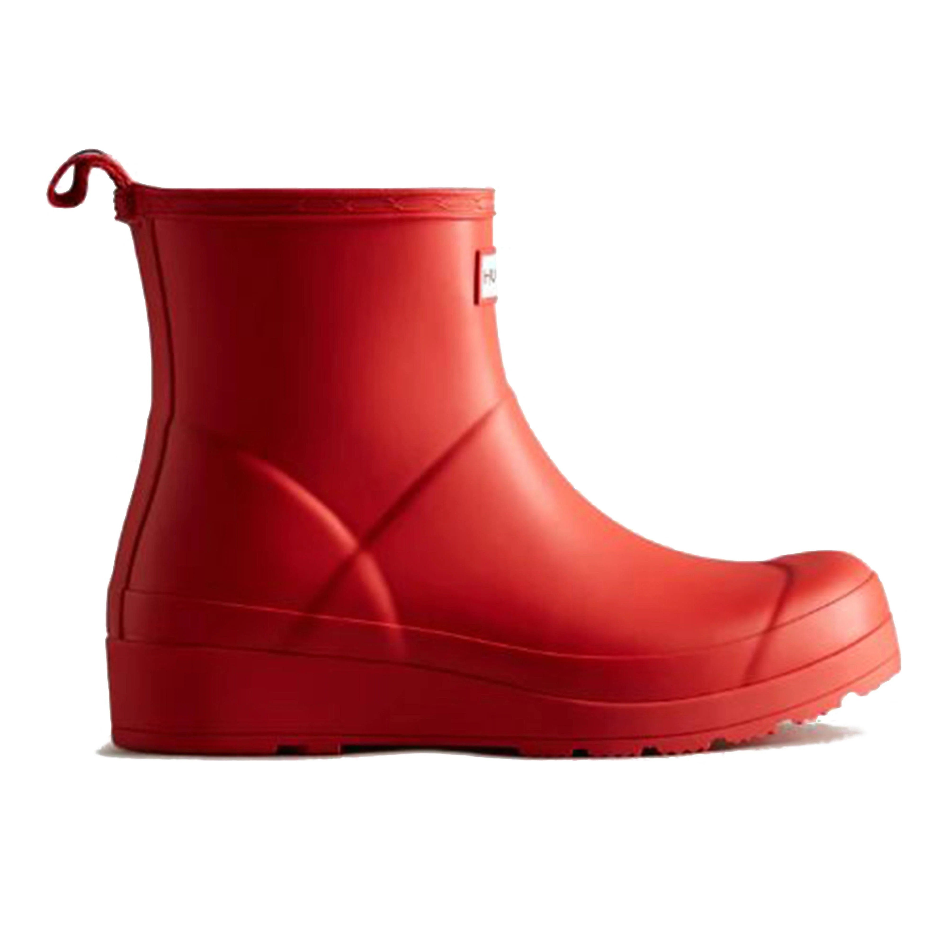 Women’s Play Short Red Wellington Boots - Image 5