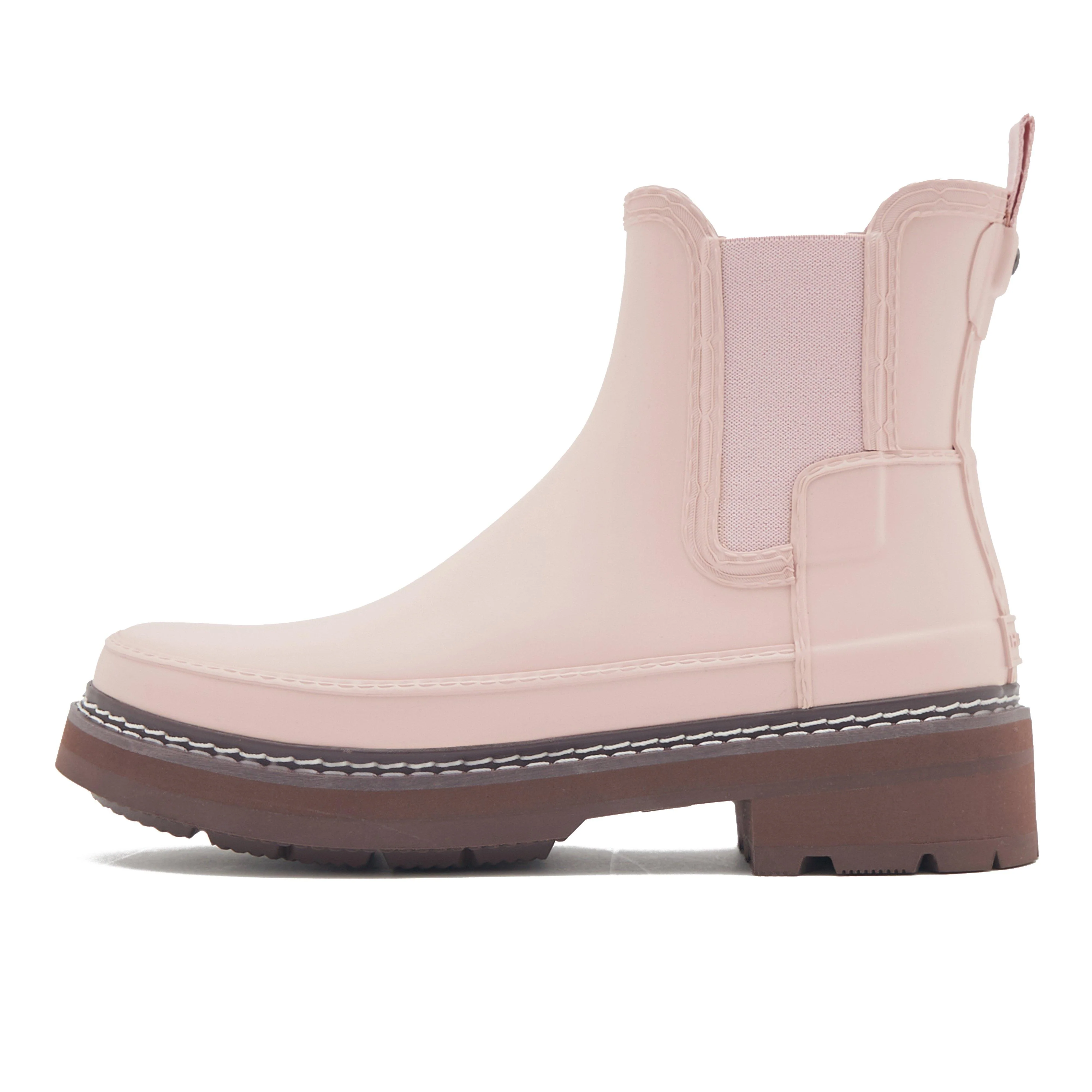 Women’s Refined Stitch Detail Chelsea Wellington Boots - Image 7