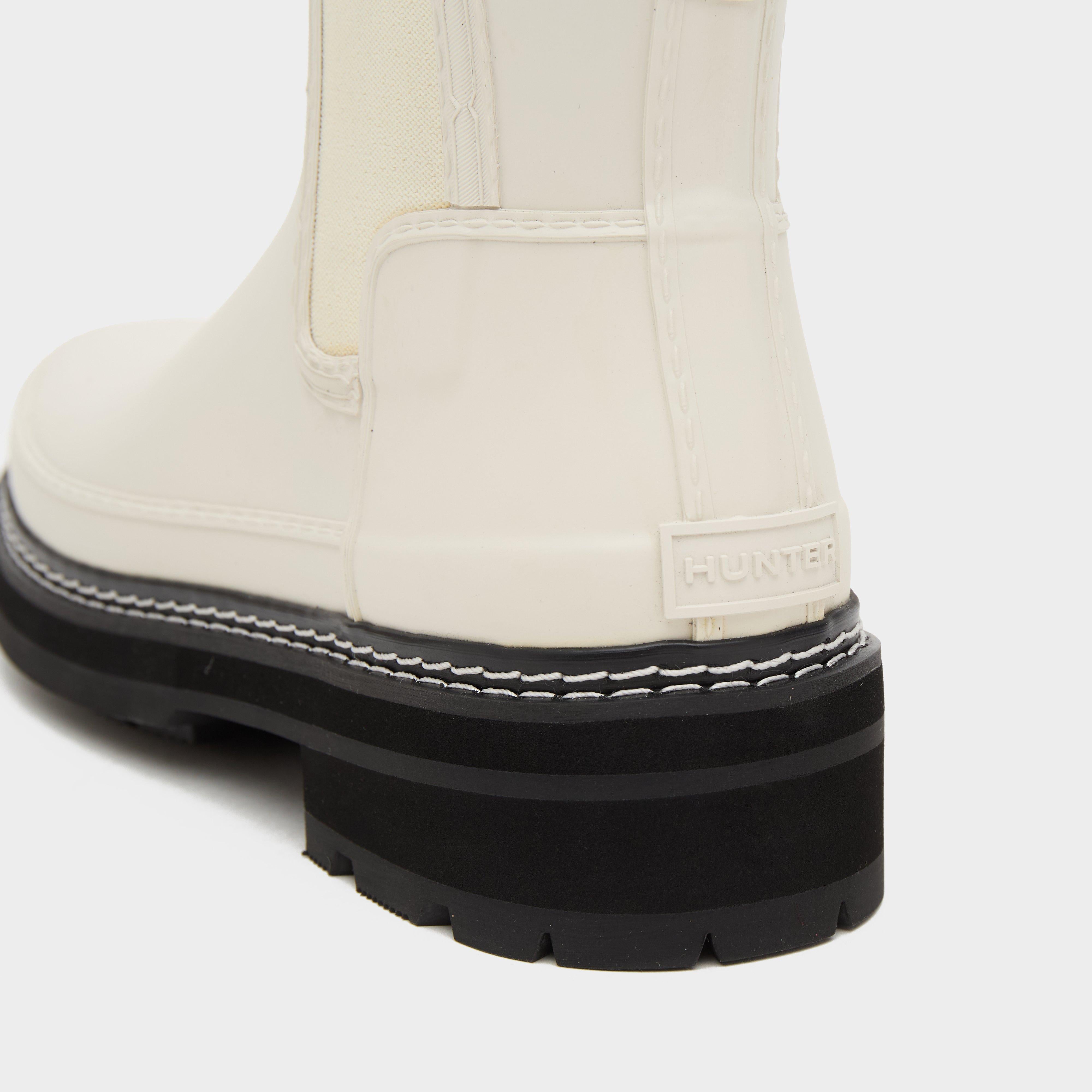 Women’s Refined Stitch Detail Chelsea Wellington Boots - Image 6