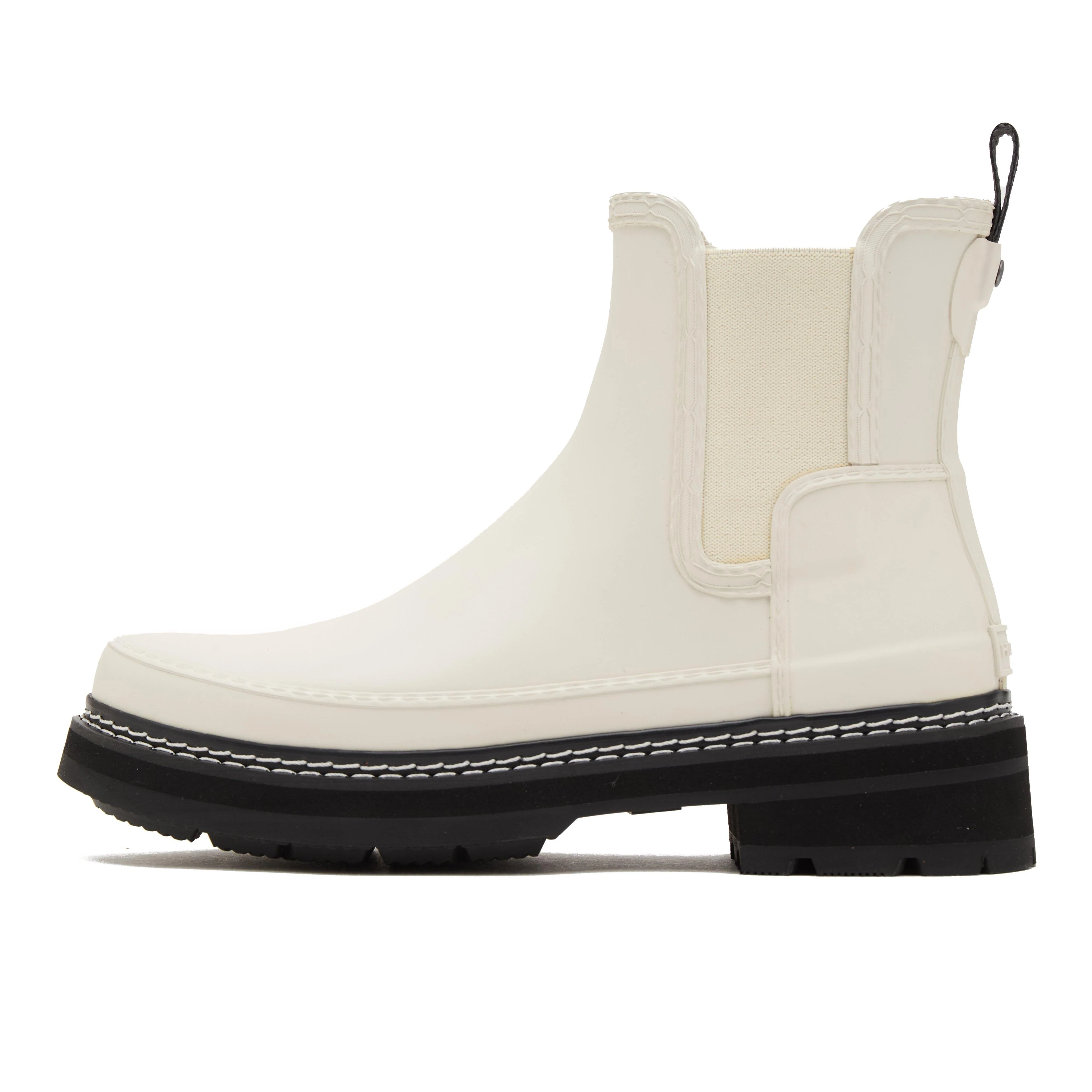 Women’s Refined Stitch Detail Chelsea Wellington Boots - Image 7