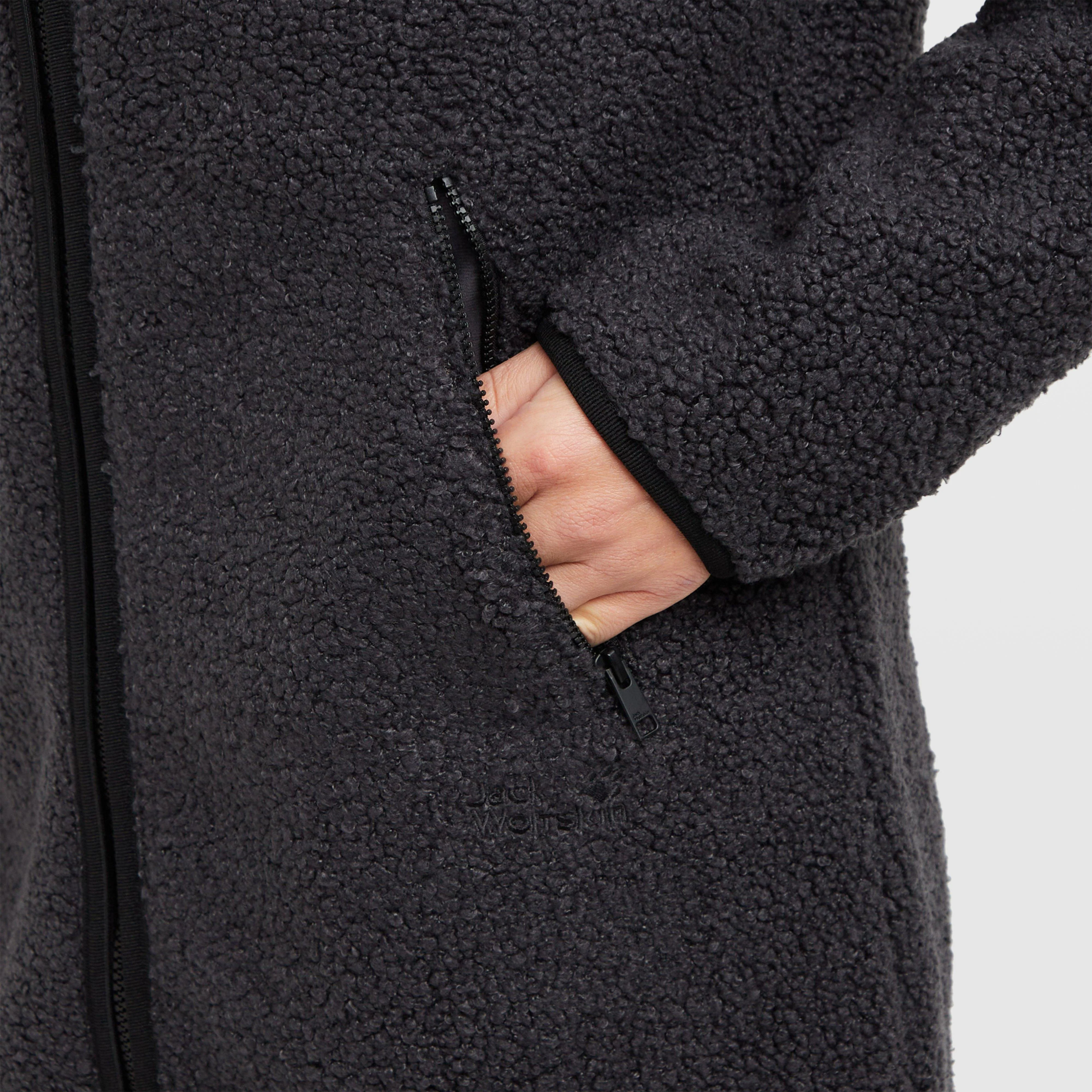 Women’s High Curl Fleece Coat - Image 5