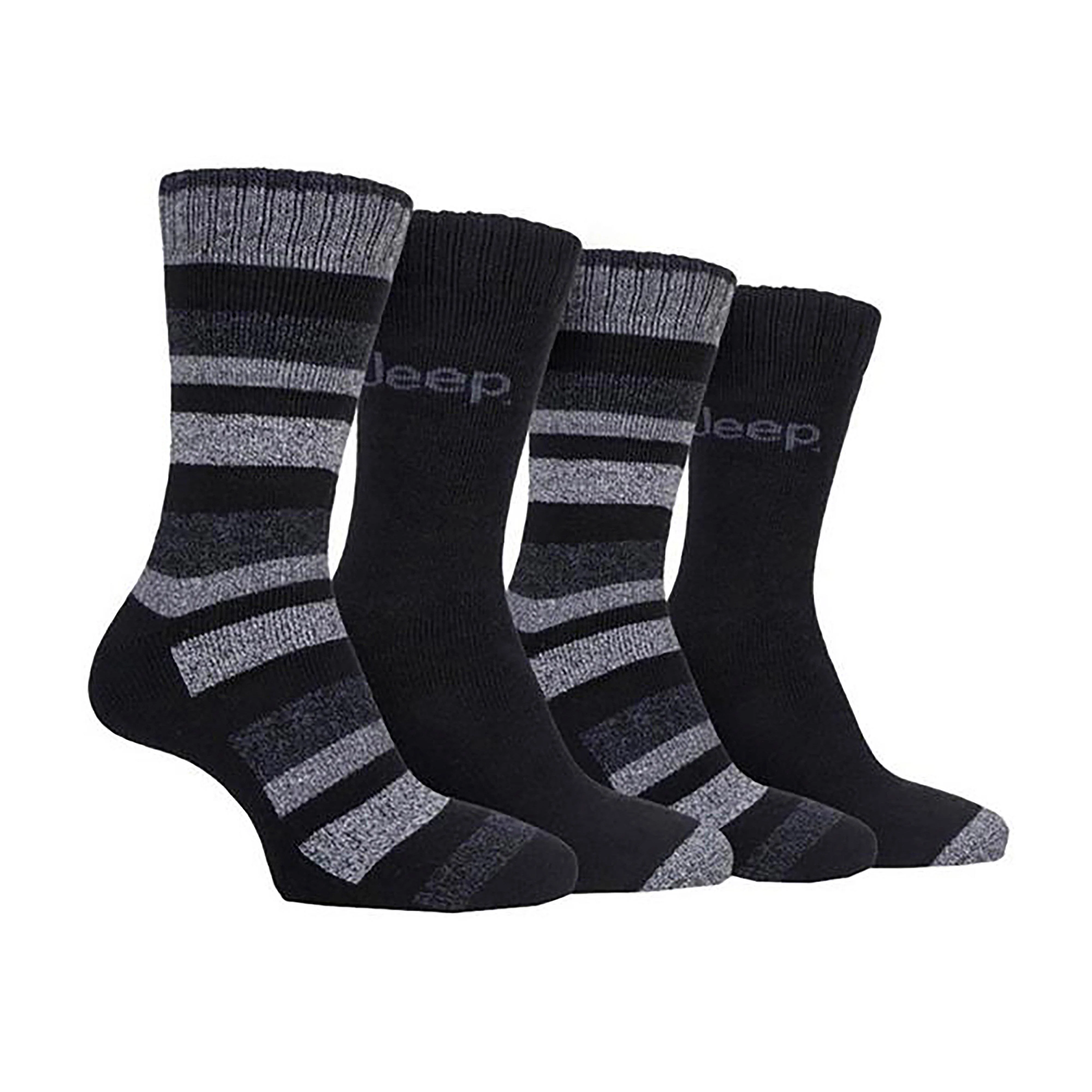 Men’s Performance Boot Socks (4 pairs) - Image 3