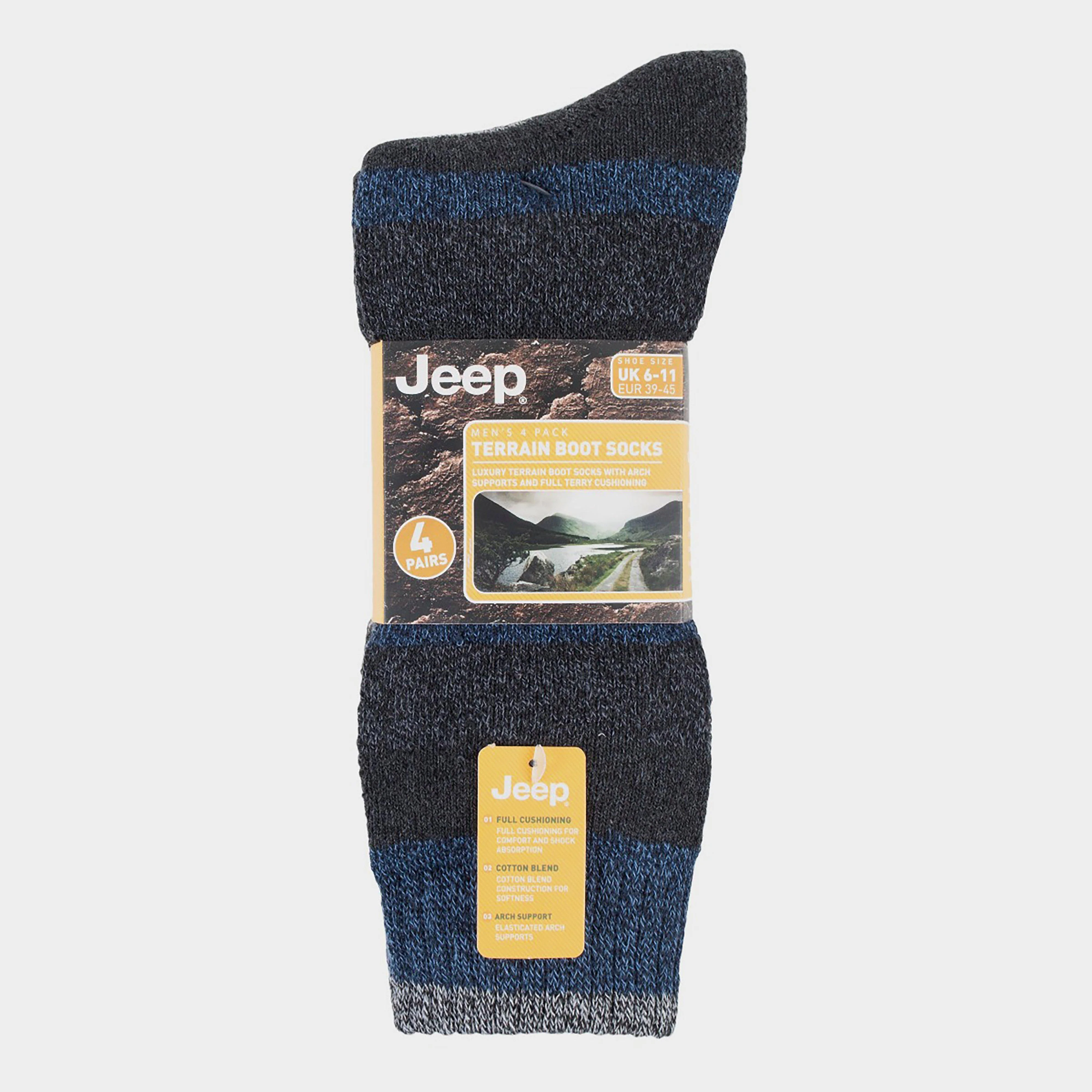 Men’s Performance Boot Socks (4 pairs) - Image 2