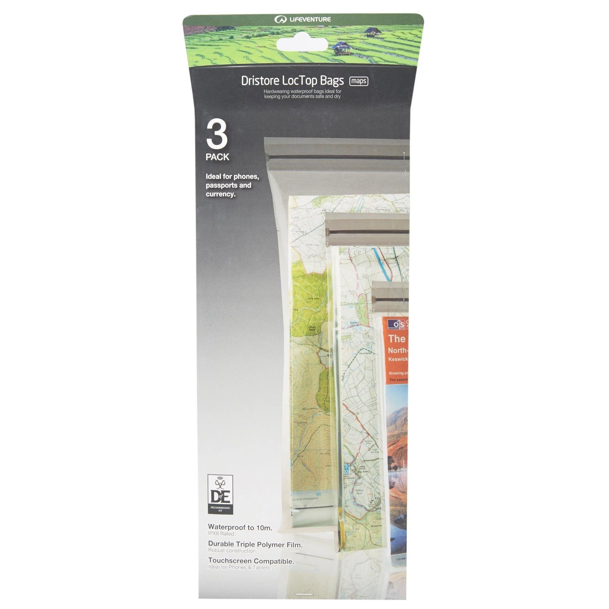 DriStore LocTop Bags - Maps Pack - Image 9